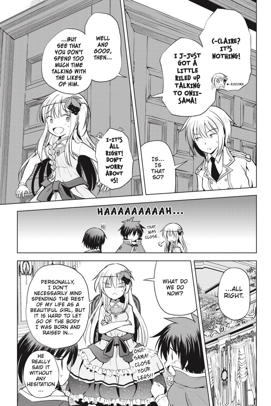 Kono Subarashii Sekai ni Shukufuku o! Chap 60 - Next Chap 61