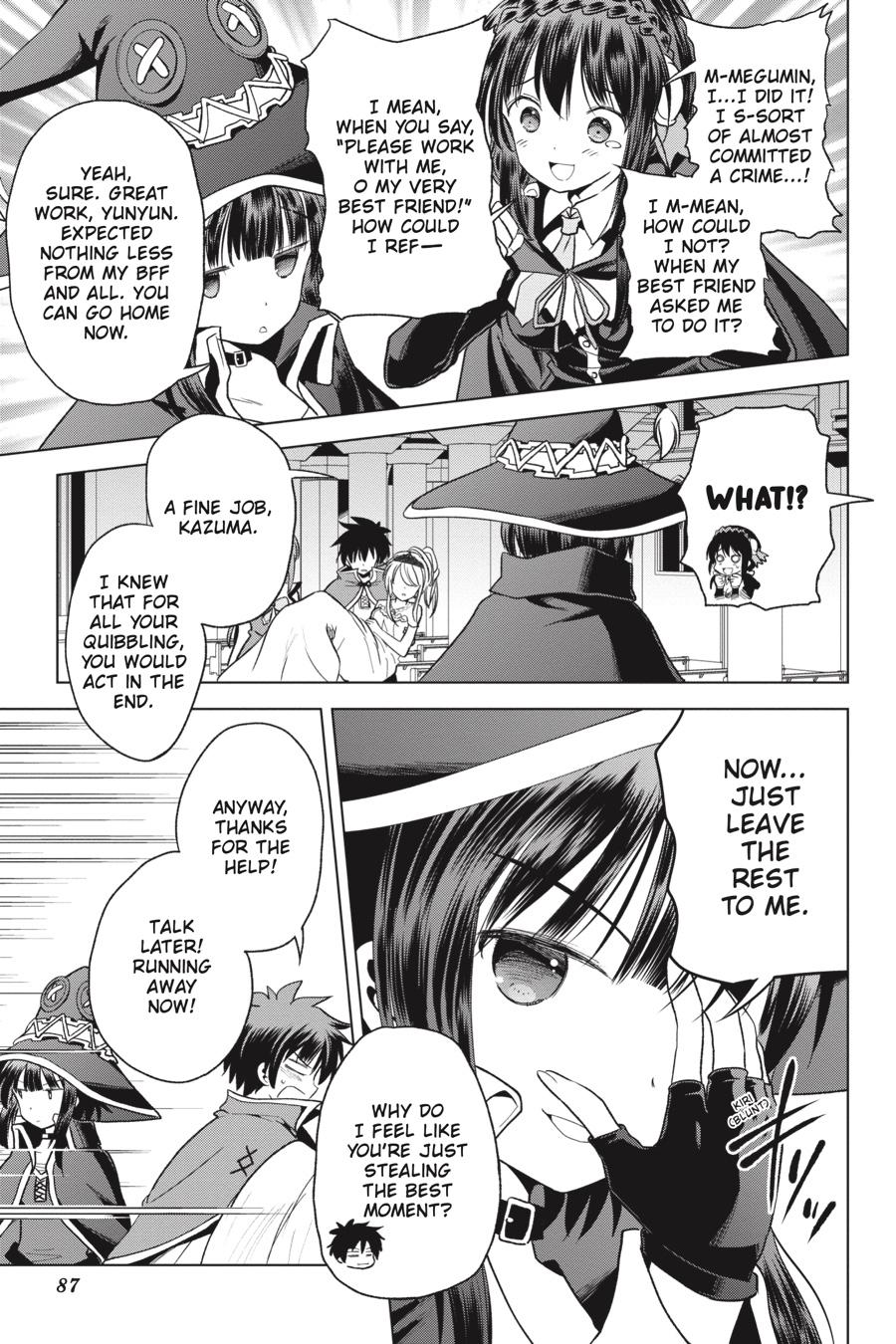 Kono Subarashii Sekai ni Shukufuku o! Chap 77 - Next Chap 78