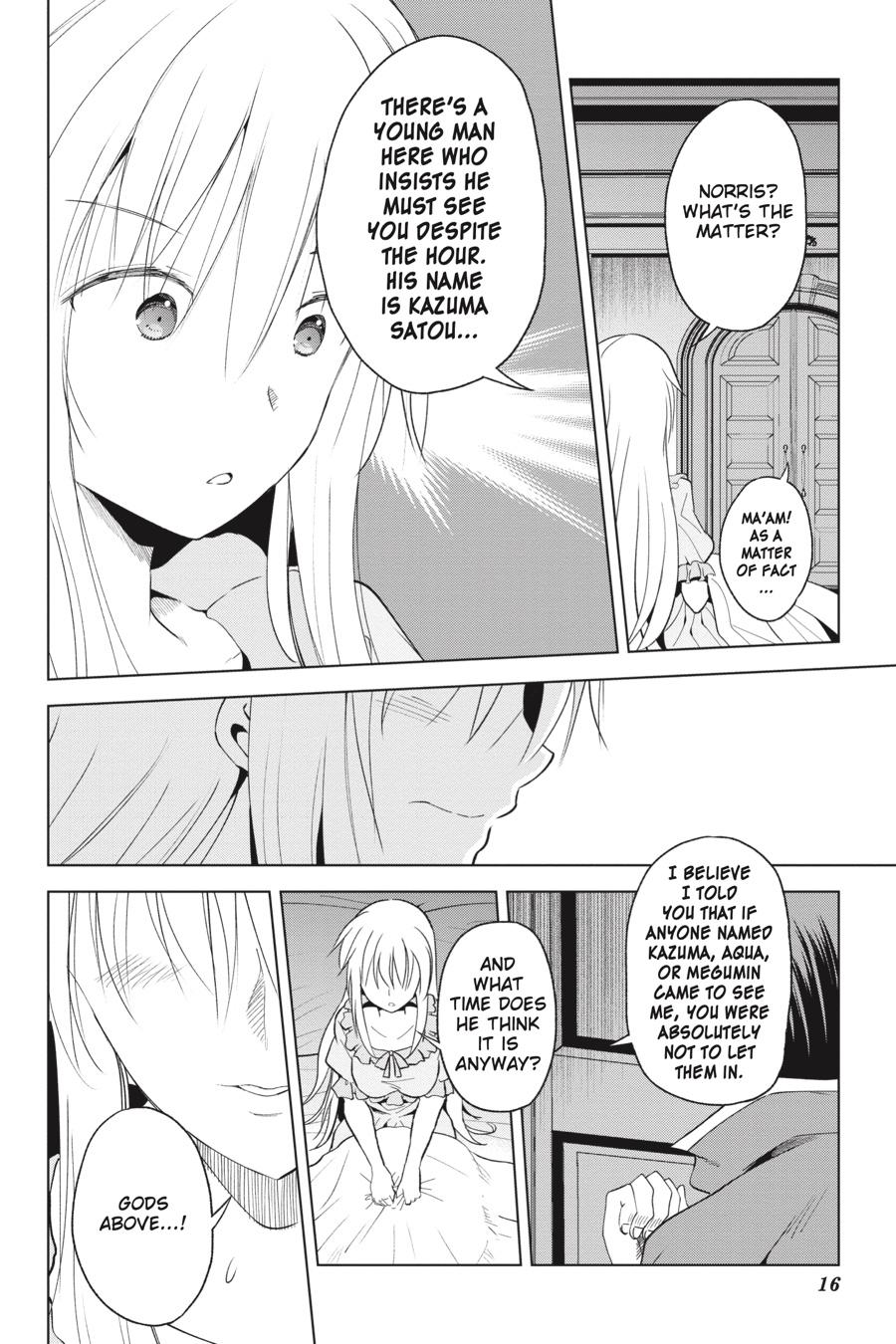 Kono Subarashii Sekai ni Shukufuku o! Chap 74 - Next Chap 75