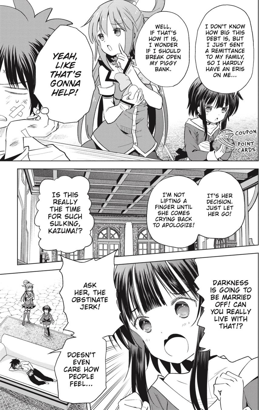 Kono Subarashii Sekai ni Shukufuku o! Chap 75 - Next Chap 76