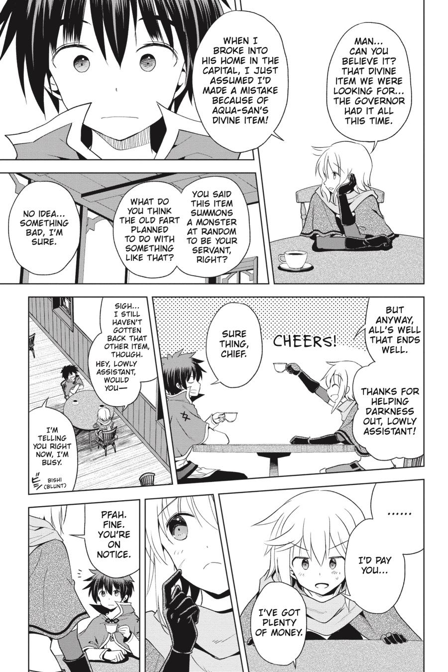 Kono Subarashii Sekai ni Shukufuku o! Chap 79 - Next Chap 80