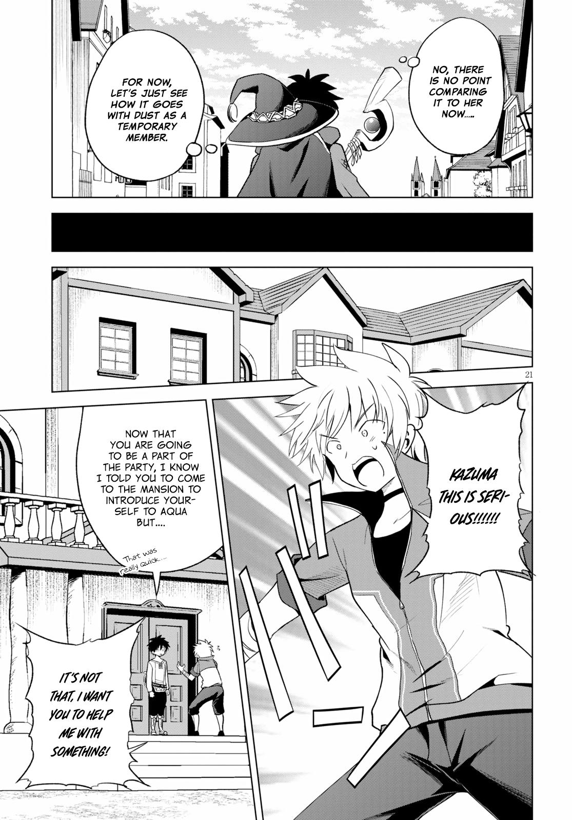 Kono Subarashii Sekai ni Shukufuku o! Chap 71 - Next Chap 72