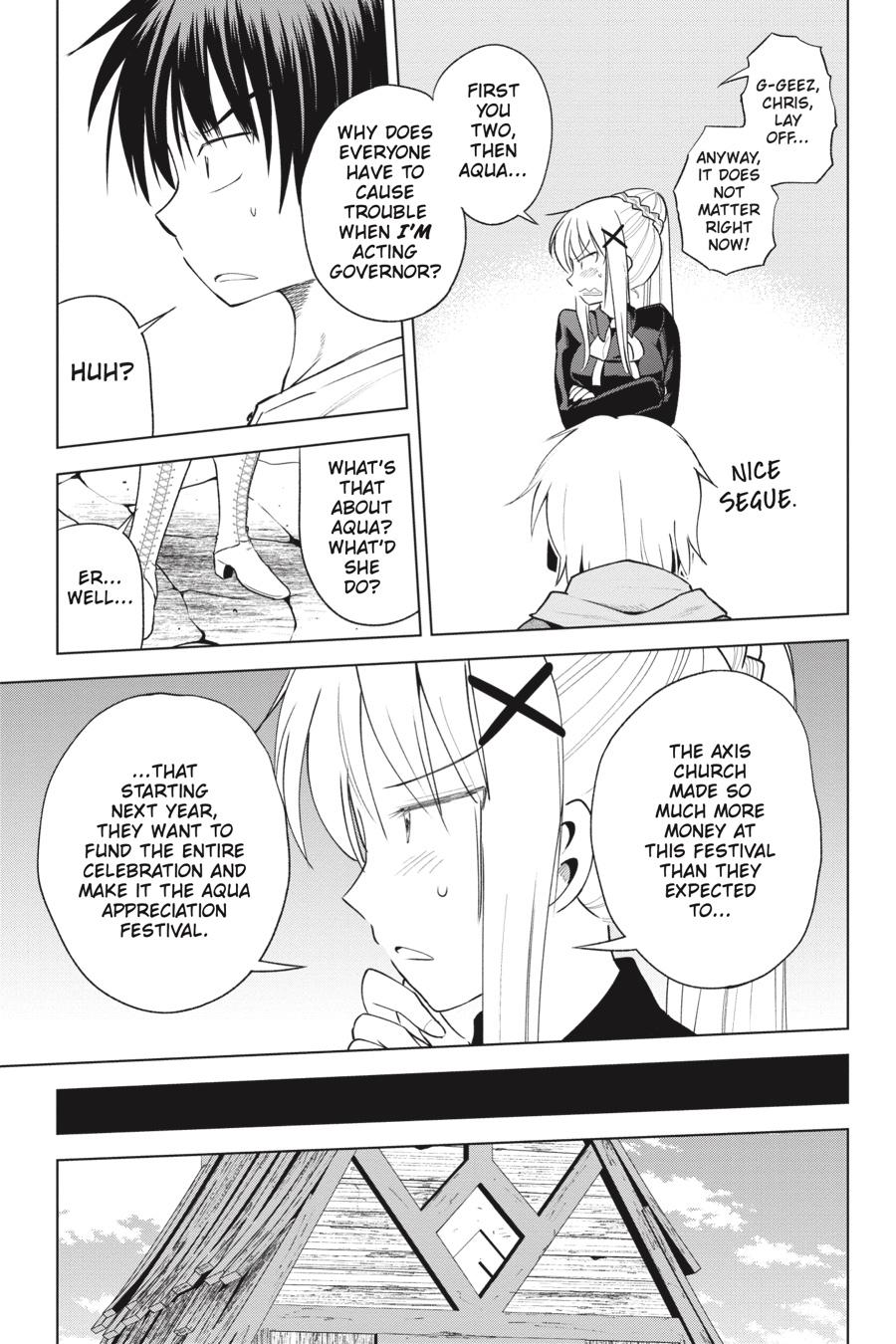 Kono Subarashii Sekai ni Shukufuku o! Chap 87 - Next Chap 88