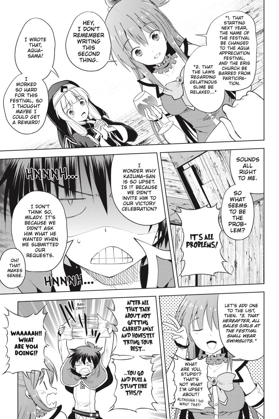 Kono Subarashii Sekai ni Shukufuku o! Chap 87 - Next Chap 88