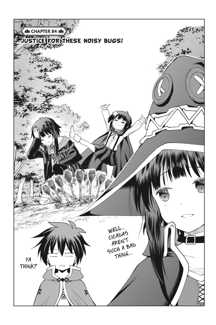 Kono Subarashii Sekai ni Shukufuku o! Chap 84 - Next Chap 85