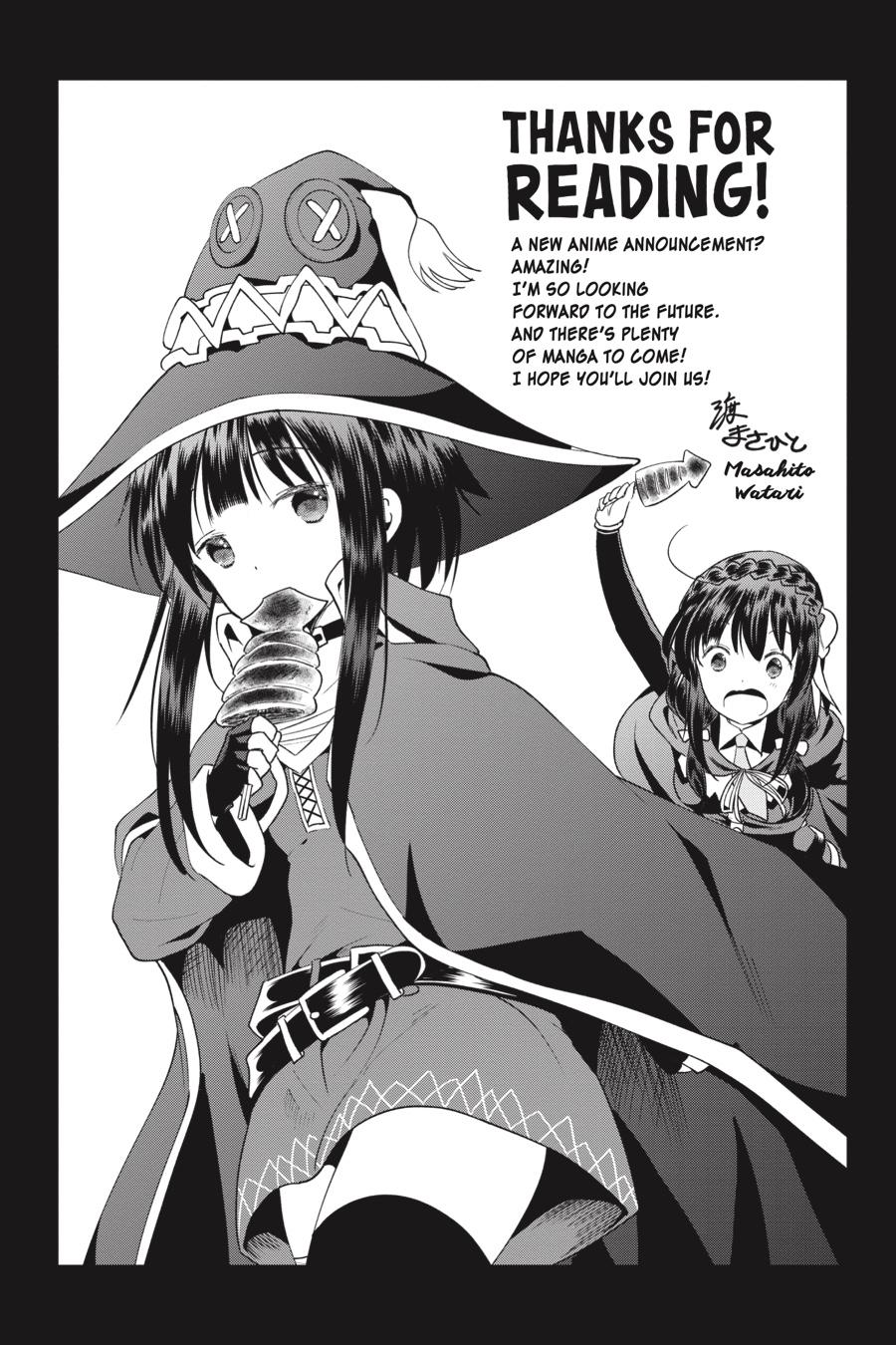 Kono Subarashii Sekai ni Shukufuku o! Chap 85 - Next Chap 86