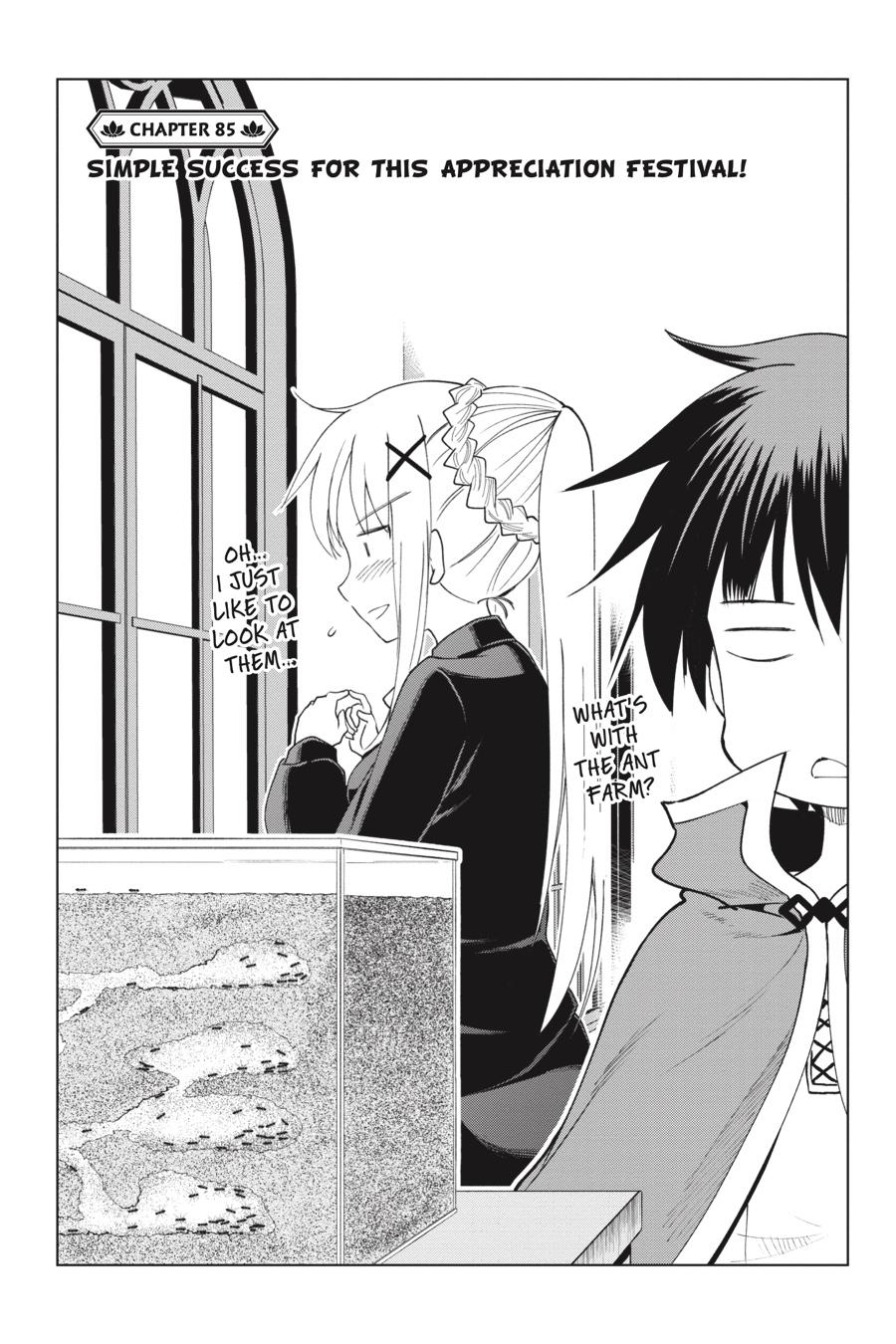Kono Subarashii Sekai ni Shukufuku o! Chap 85 - Next Chap 86