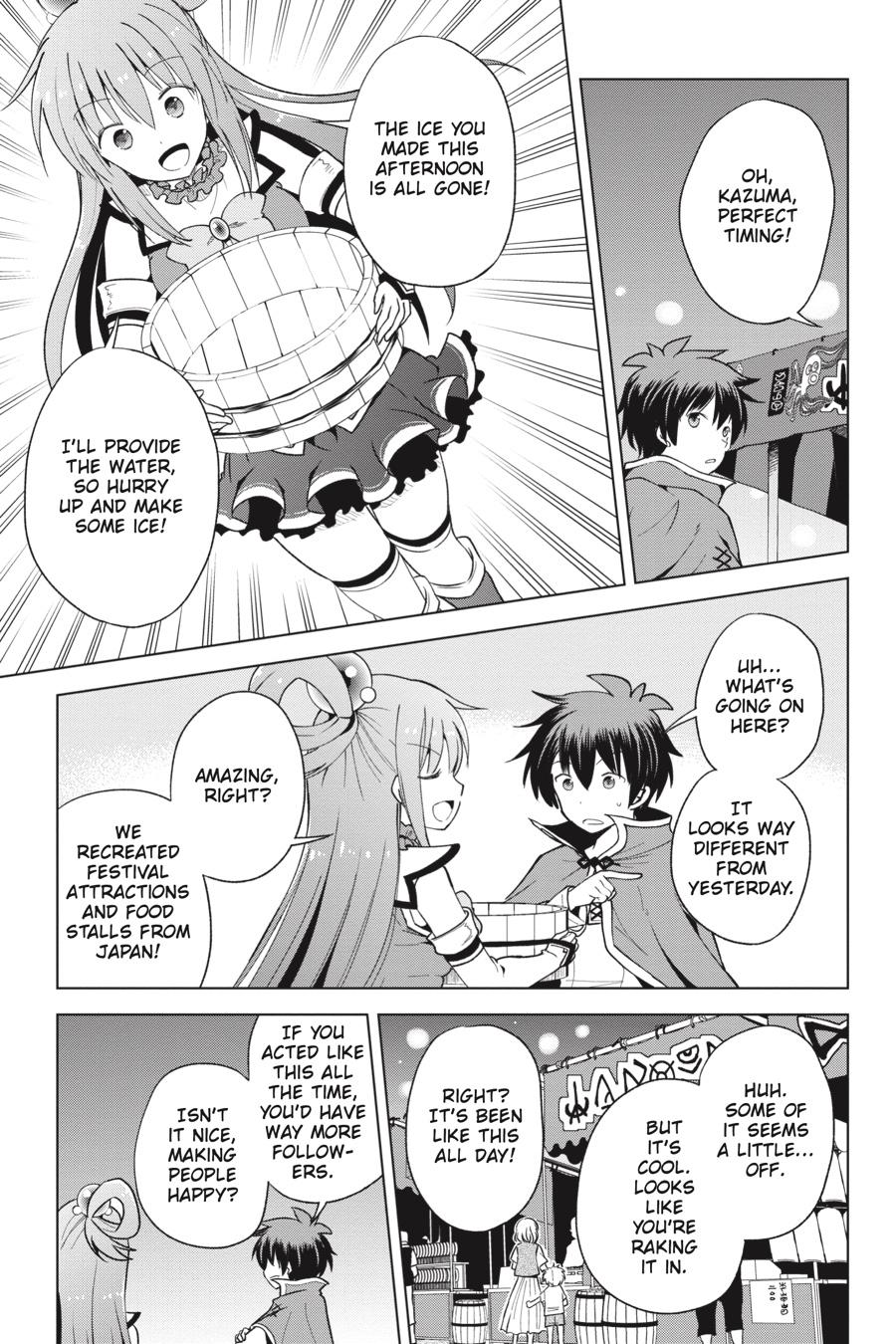 Kono Subarashii Sekai ni Shukufuku o! Chap 85 - Next Chap 86