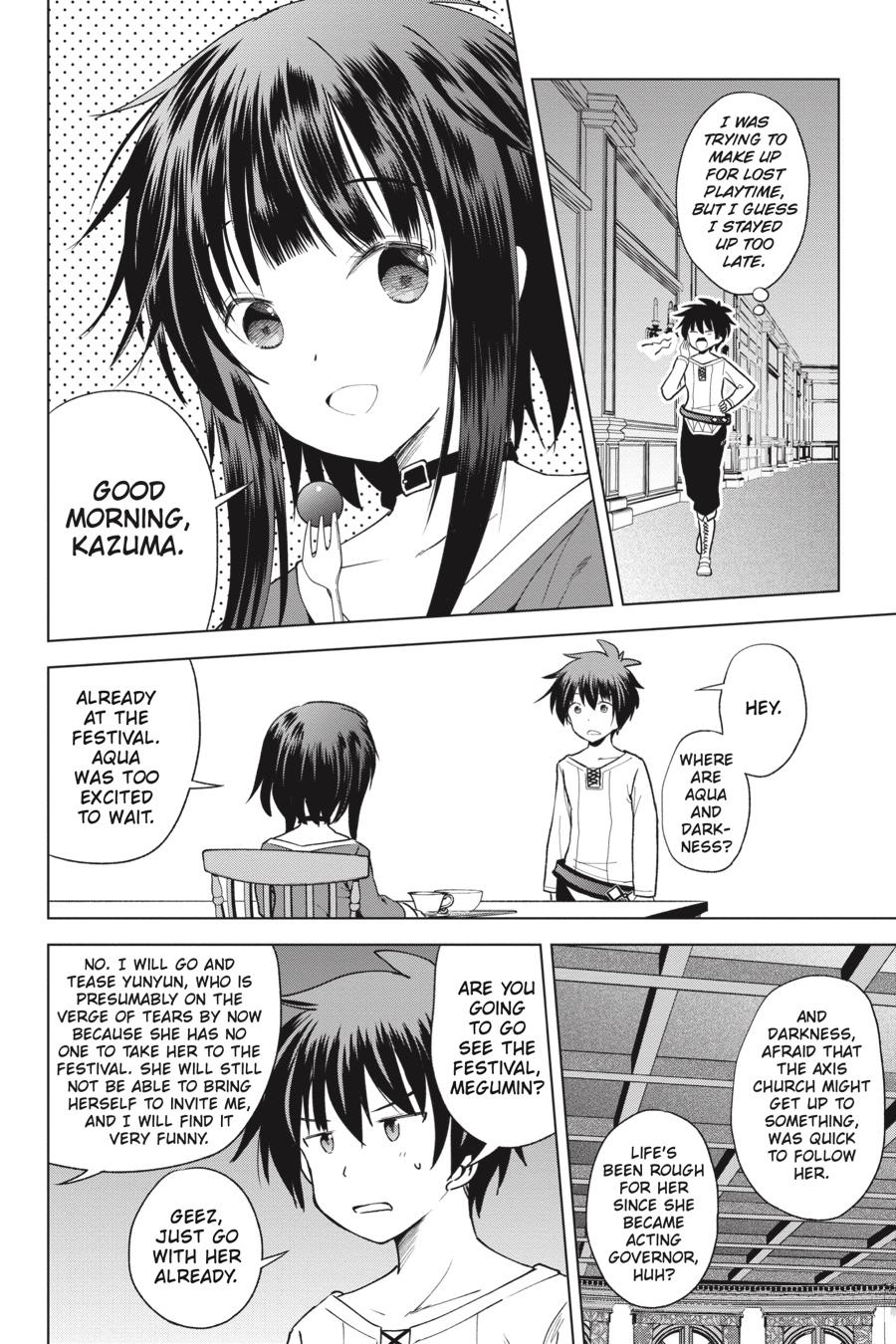 Kono Subarashii Sekai ni Shukufuku o! Chap 85 - Next Chap 86