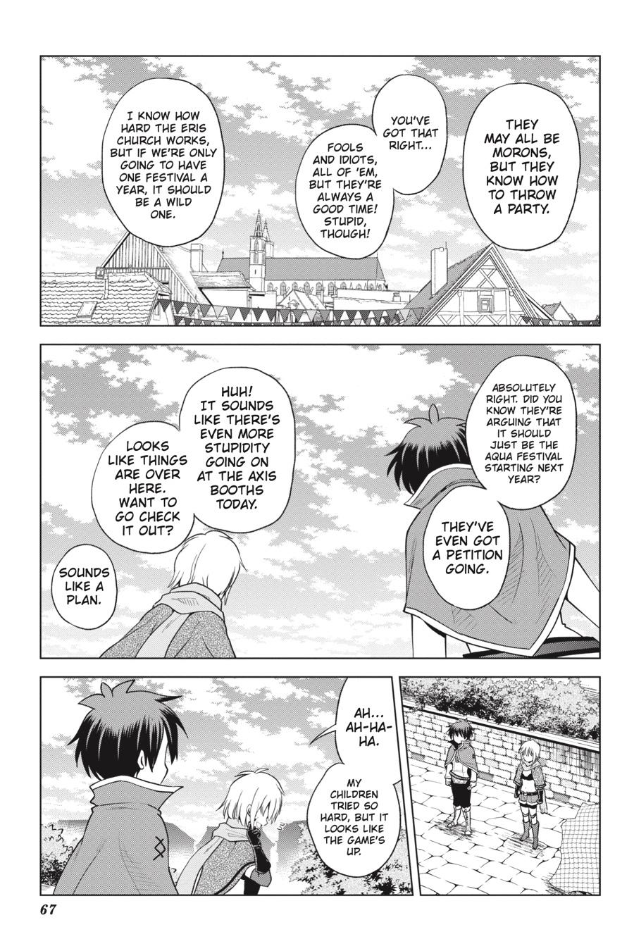 Kono Subarashii Sekai ni Shukufuku o! Chap 88 - Next Chap 89