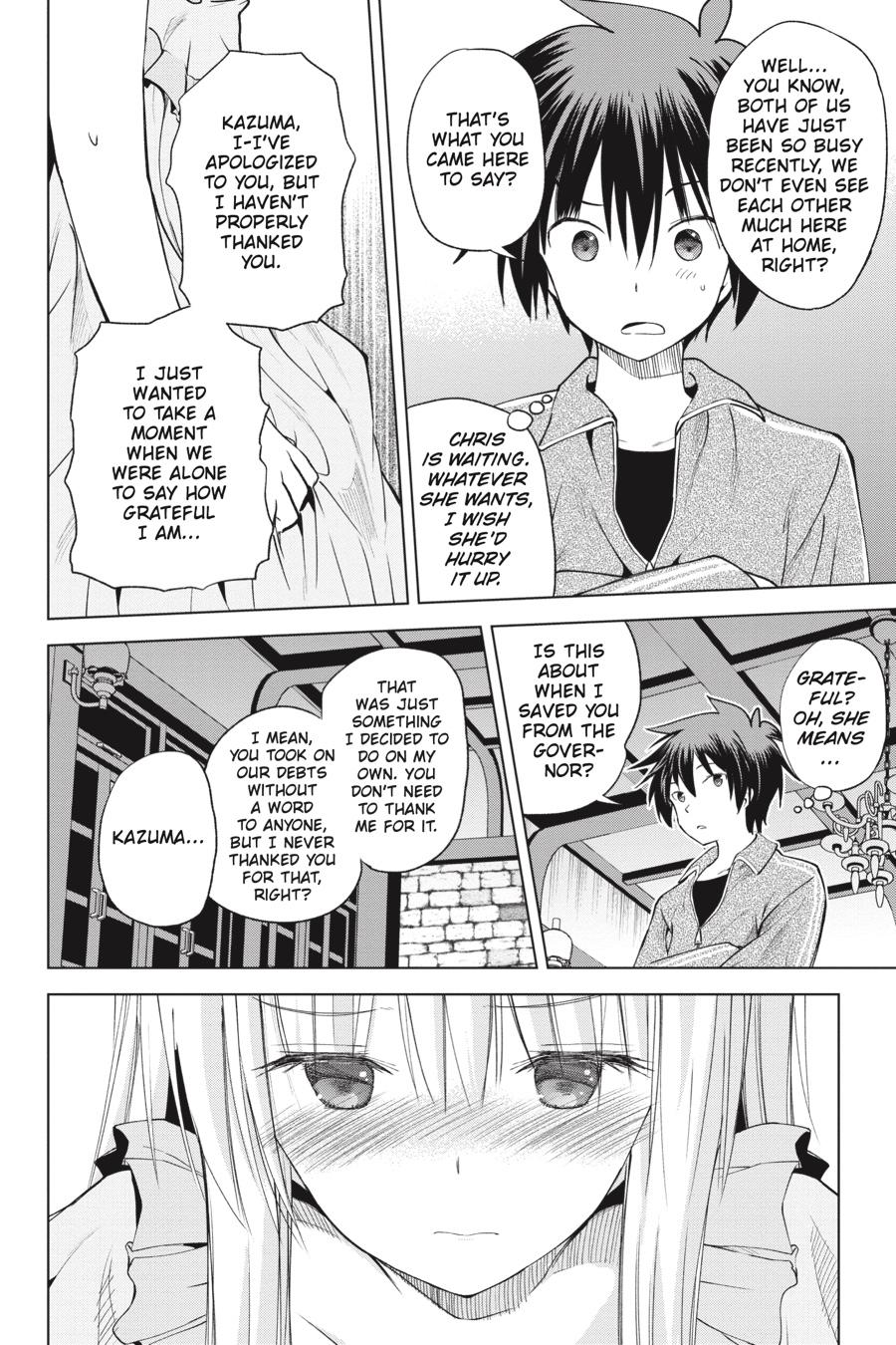 Kono Subarashii Sekai ni Shukufuku o! Chap 89 - Next Chap 90