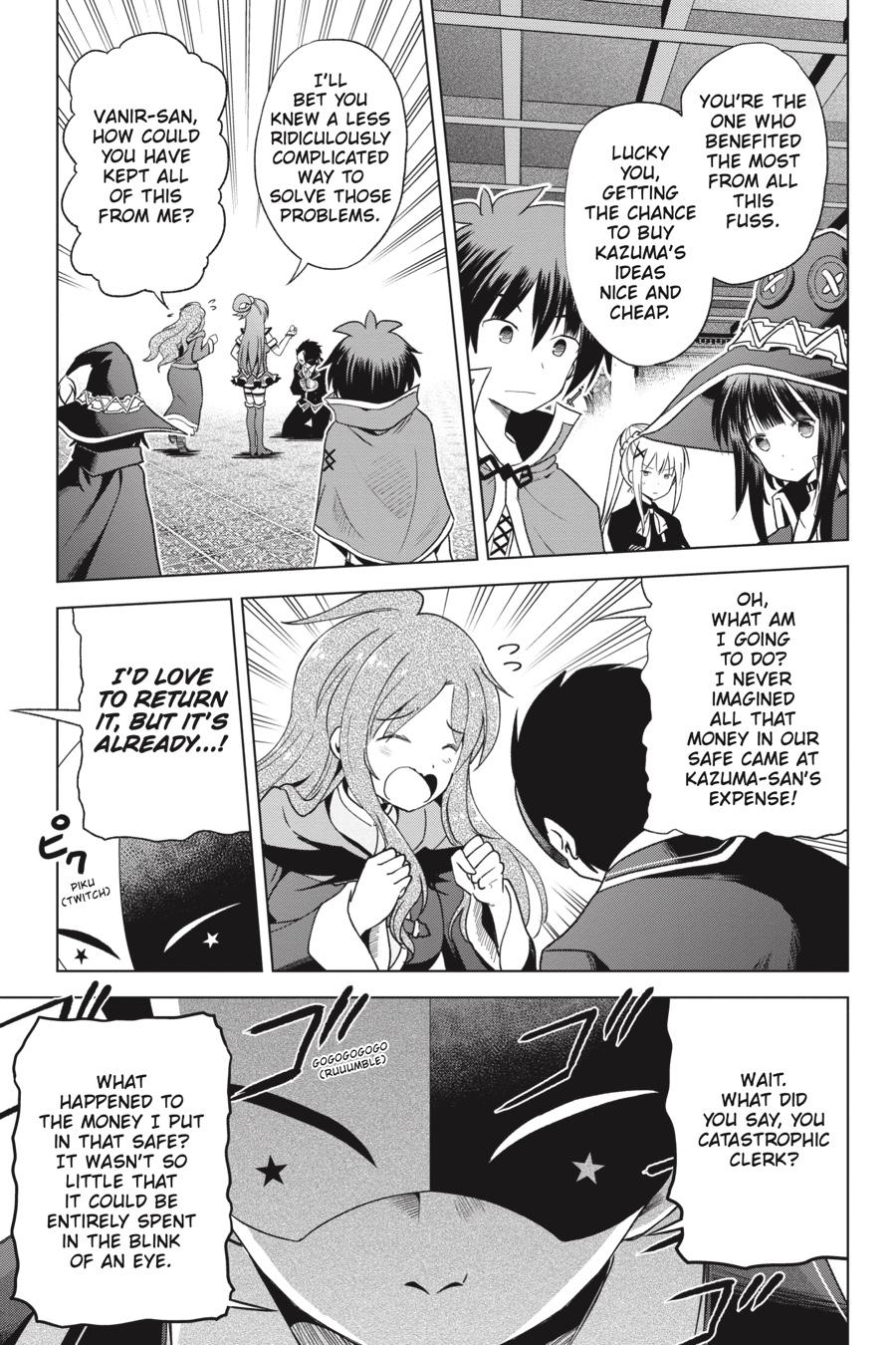 Kono Subarashii Sekai ni Shukufuku o! Chap 80 - Next Chap 81