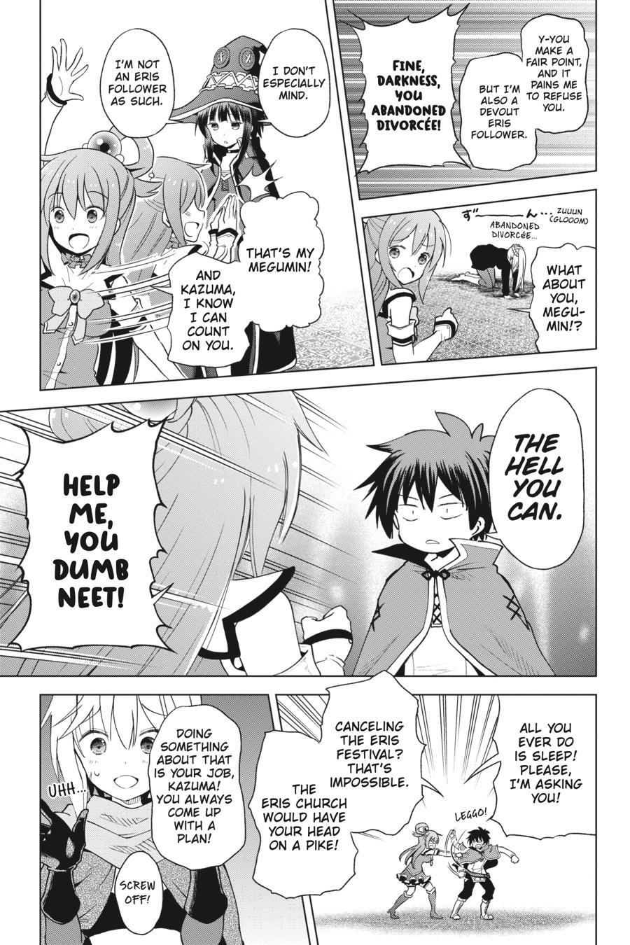 Kono Subarashii Sekai ni Shukufuku o! Chap 81 - Next Chap 82