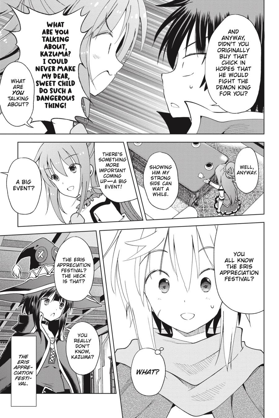 Kono Subarashii Sekai ni Shukufuku o! Chap 81 - Next Chap 82