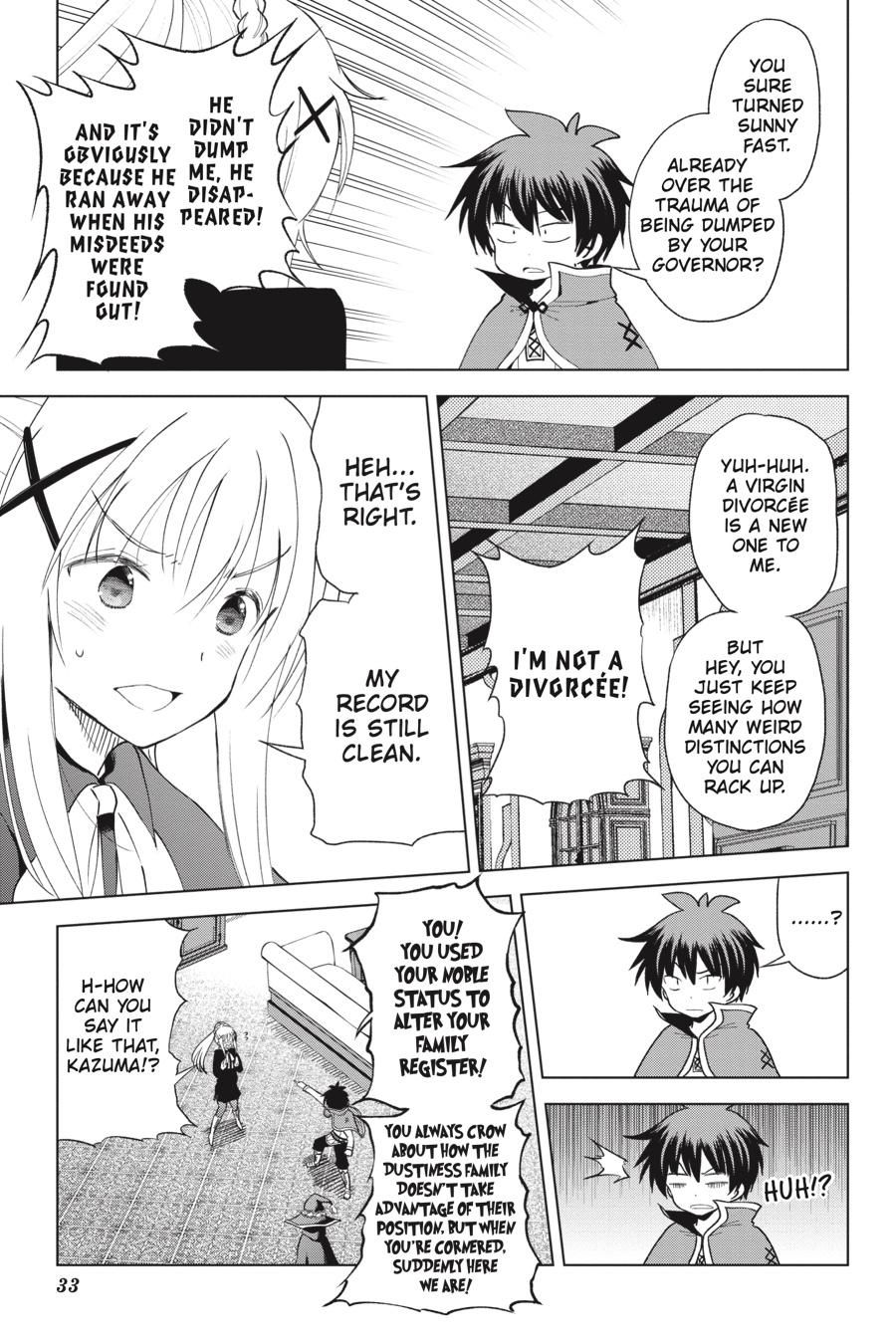 Kono Subarashii Sekai ni Shukufuku o! Chap 81 - Next Chap 82