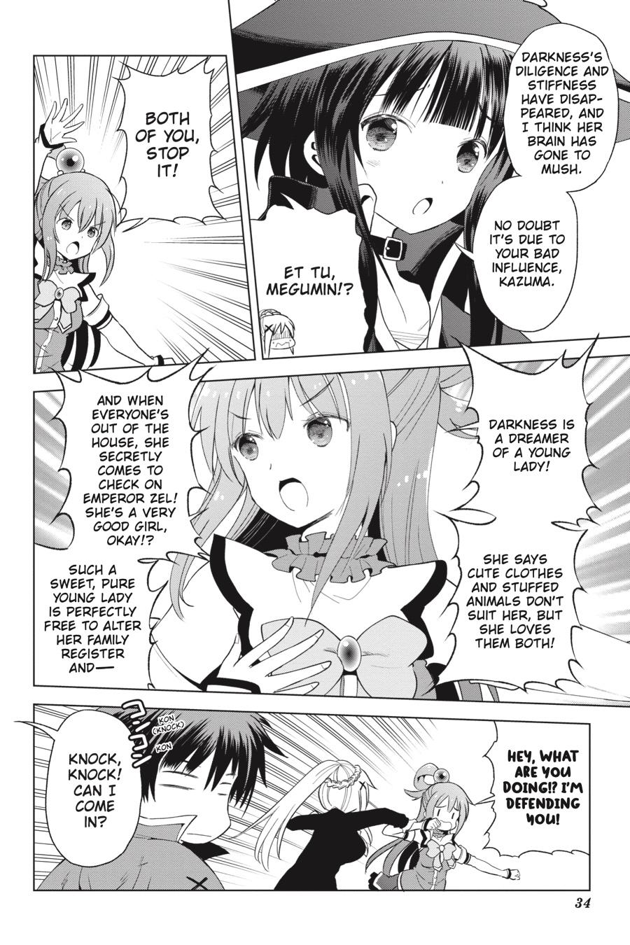 Kono Subarashii Sekai ni Shukufuku o! Chap 81 - Next Chap 82