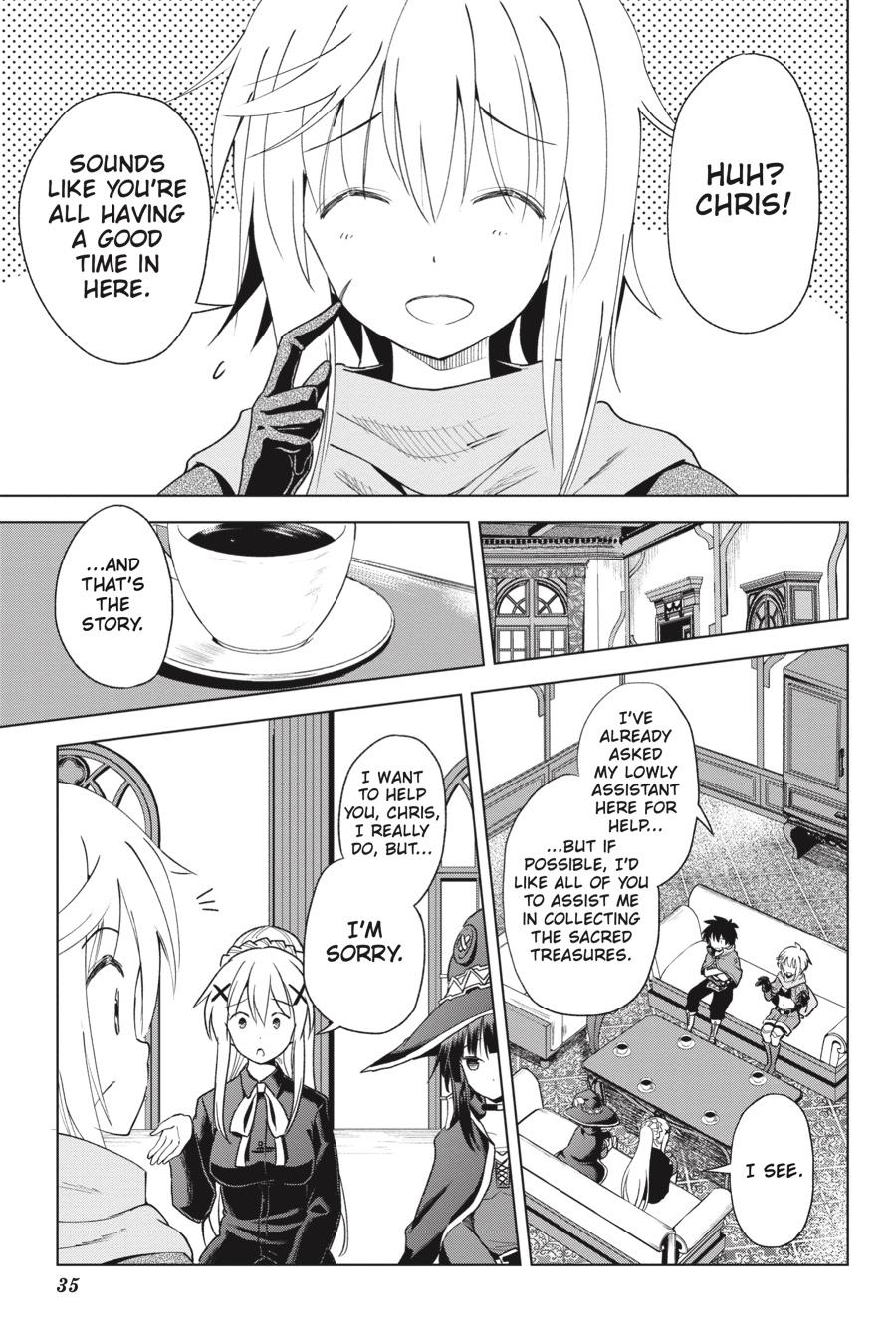 Kono Subarashii Sekai ni Shukufuku o! Chap 81 - Next Chap 82