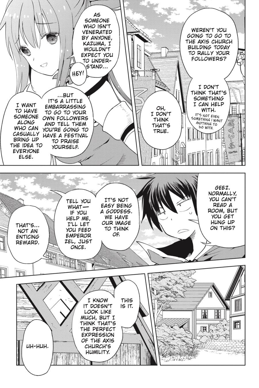 Kono Subarashii Sekai ni Shukufuku o! Chap 82 - Next Chap 83