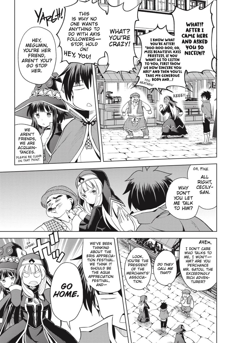 Kono Subarashii Sekai ni Shukufuku o! Chap 82 - Next Chap 83