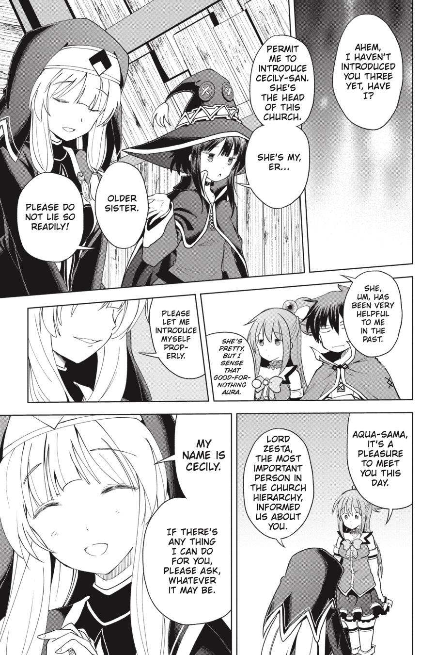 Kono Subarashii Sekai ni Shukufuku o! Chap 82 - Next Chap 83