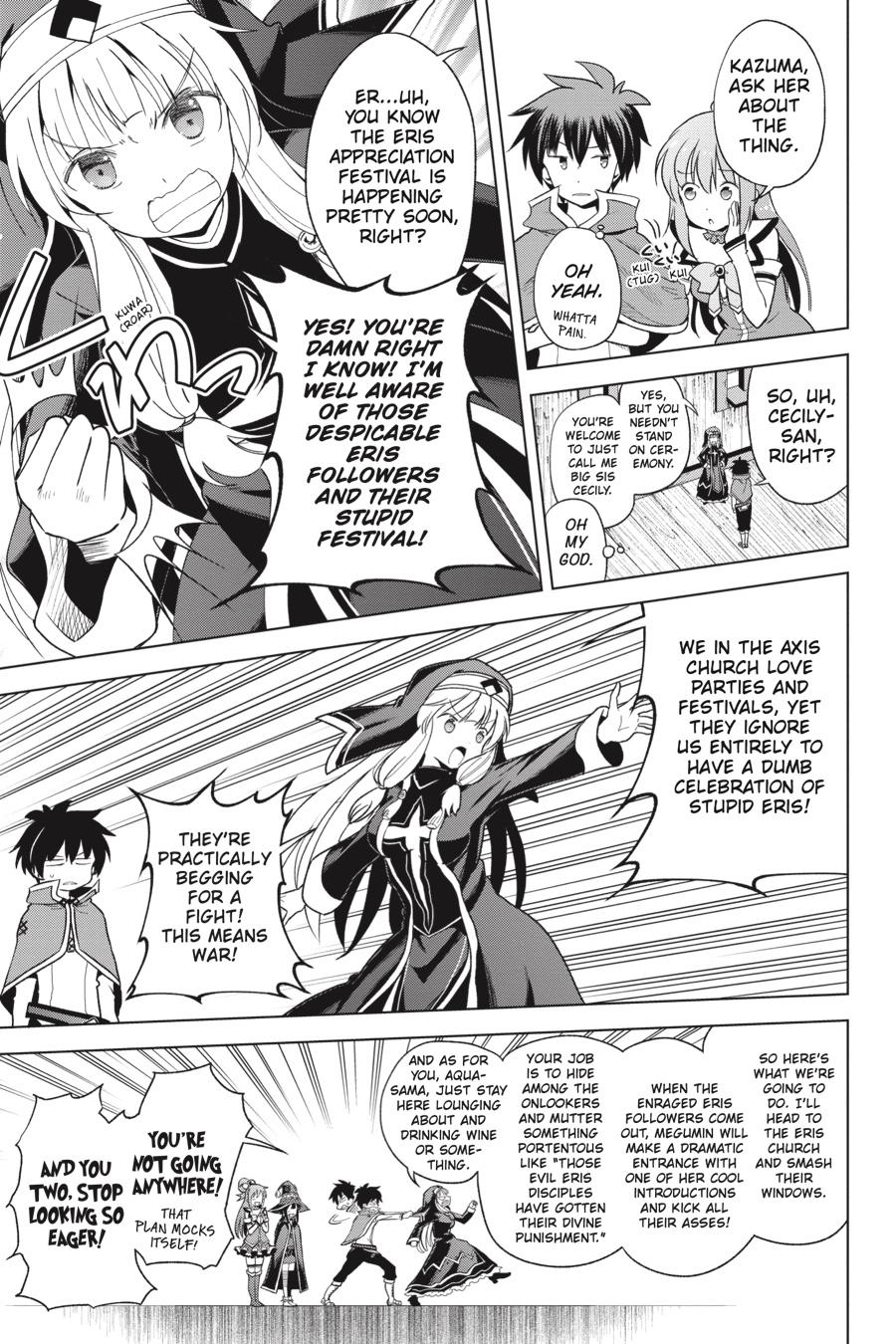 Kono Subarashii Sekai ni Shukufuku o! Chap 82 - Next Chap 83