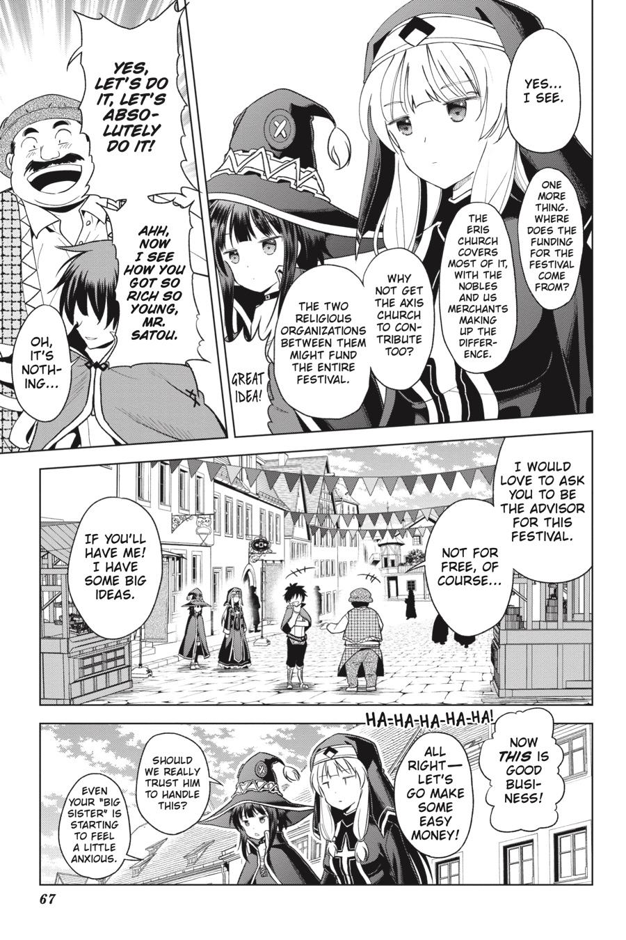 Kono Subarashii Sekai ni Shukufuku o! Chap 82 - Next Chap 83