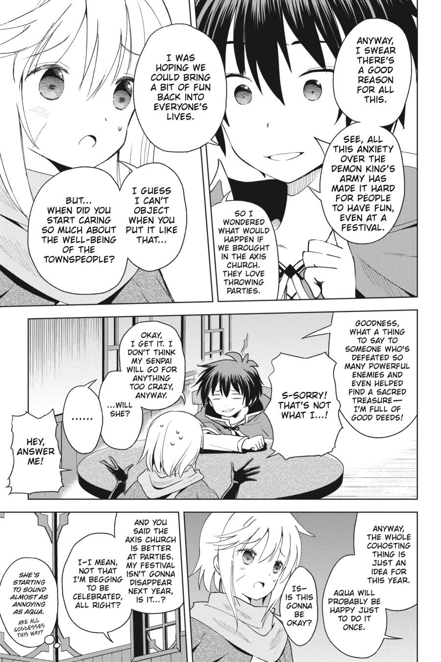 Kono Subarashii Sekai ni Shukufuku o! Chap 82 - Next Chap 83