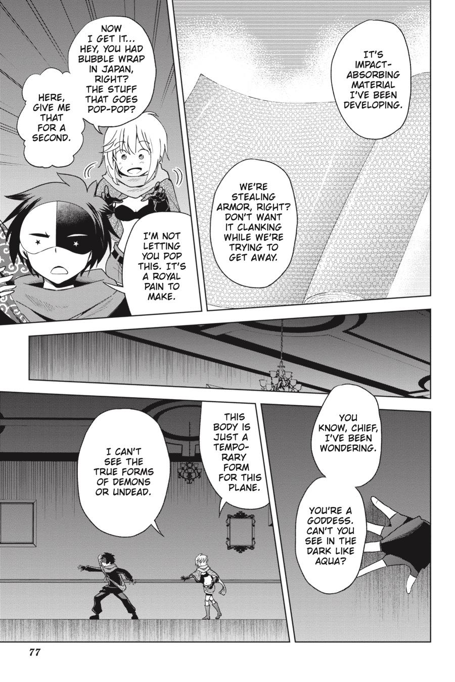 Kono Subarashii Sekai ni Shukufuku o! Chap 83 - Next Chap 84