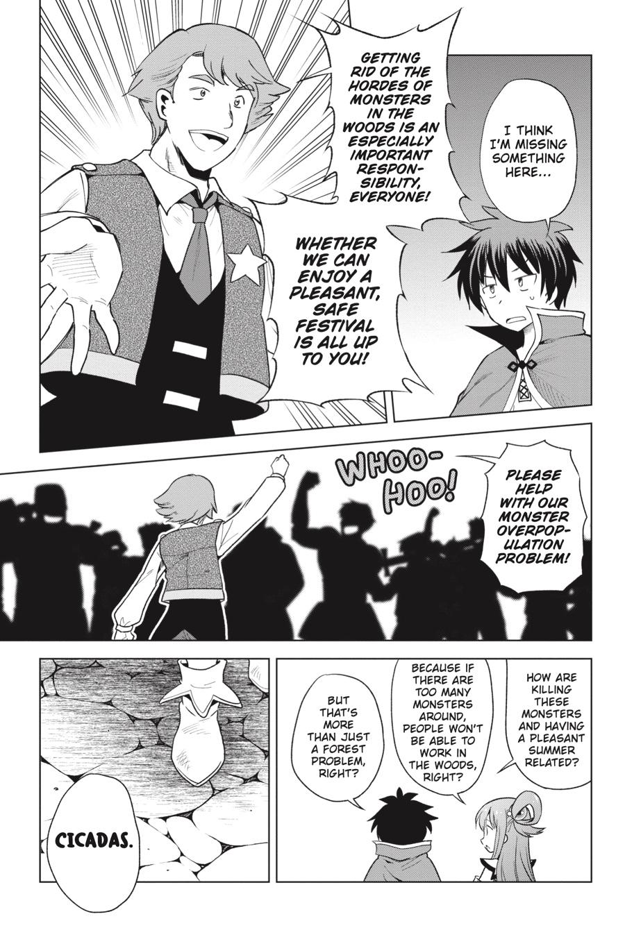 Kono Subarashii Sekai ni Shukufuku o! Chap 83 - Next Chap 84