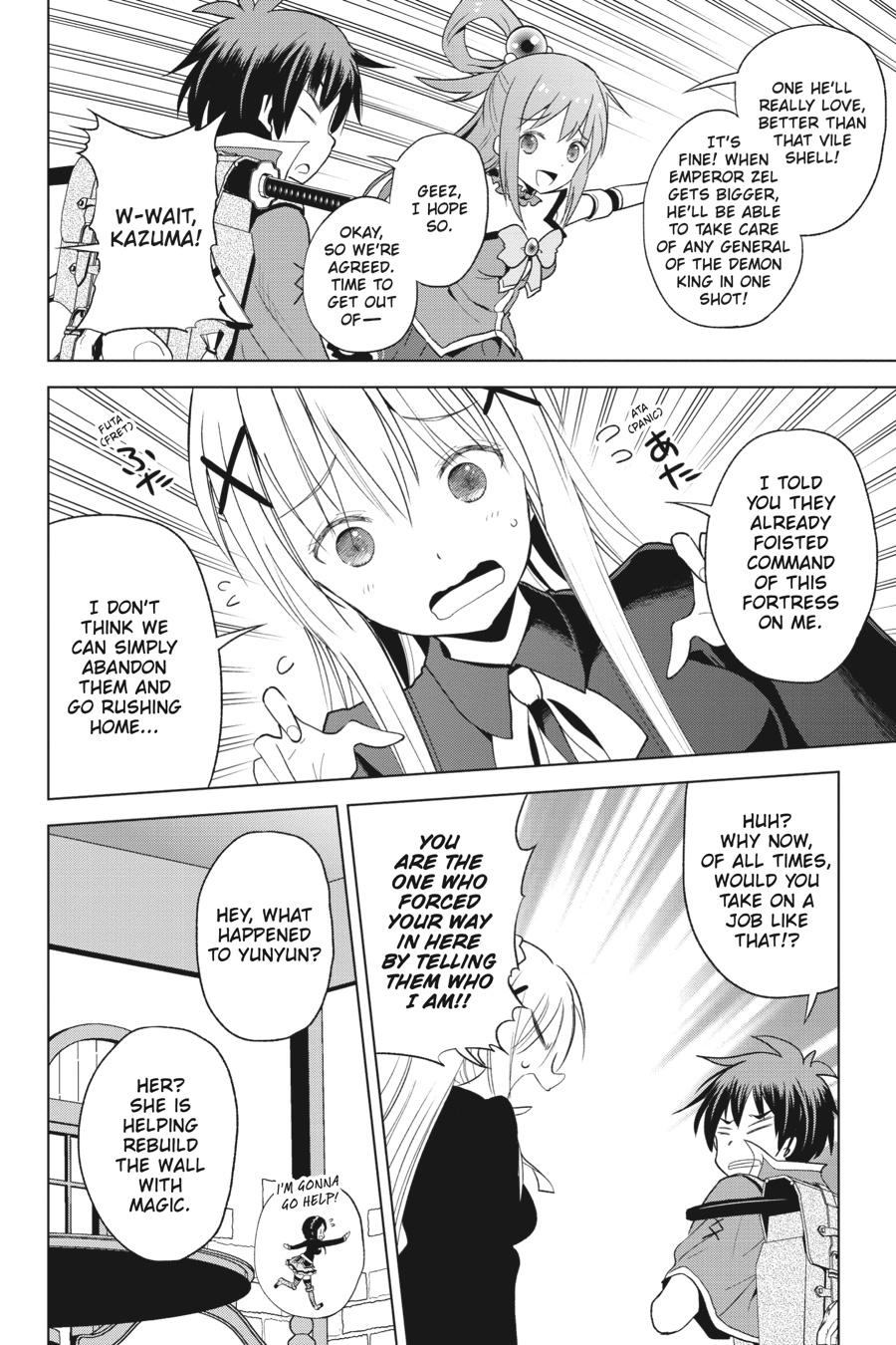 Kono Subarashii Sekai ni Shukufuku o! Chap 97 - Next Chap 98