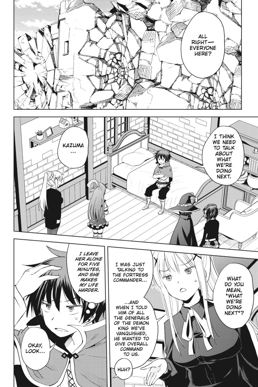 Kono Subarashii Sekai ni Shukufuku o! Chap 97 - Next Chap 98