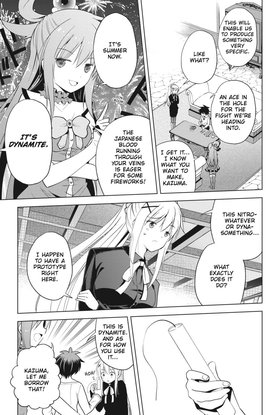 Kono Subarashii Sekai ni Shukufuku o! Chap 94 - Next Chap 95