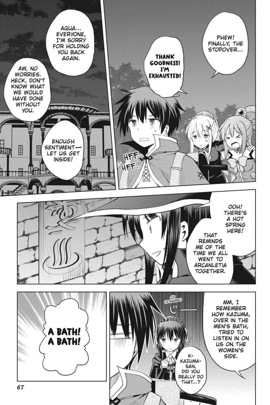 Kono Subarashii Sekai ni Shukufuku o! Chap 95 - Next Chap 96