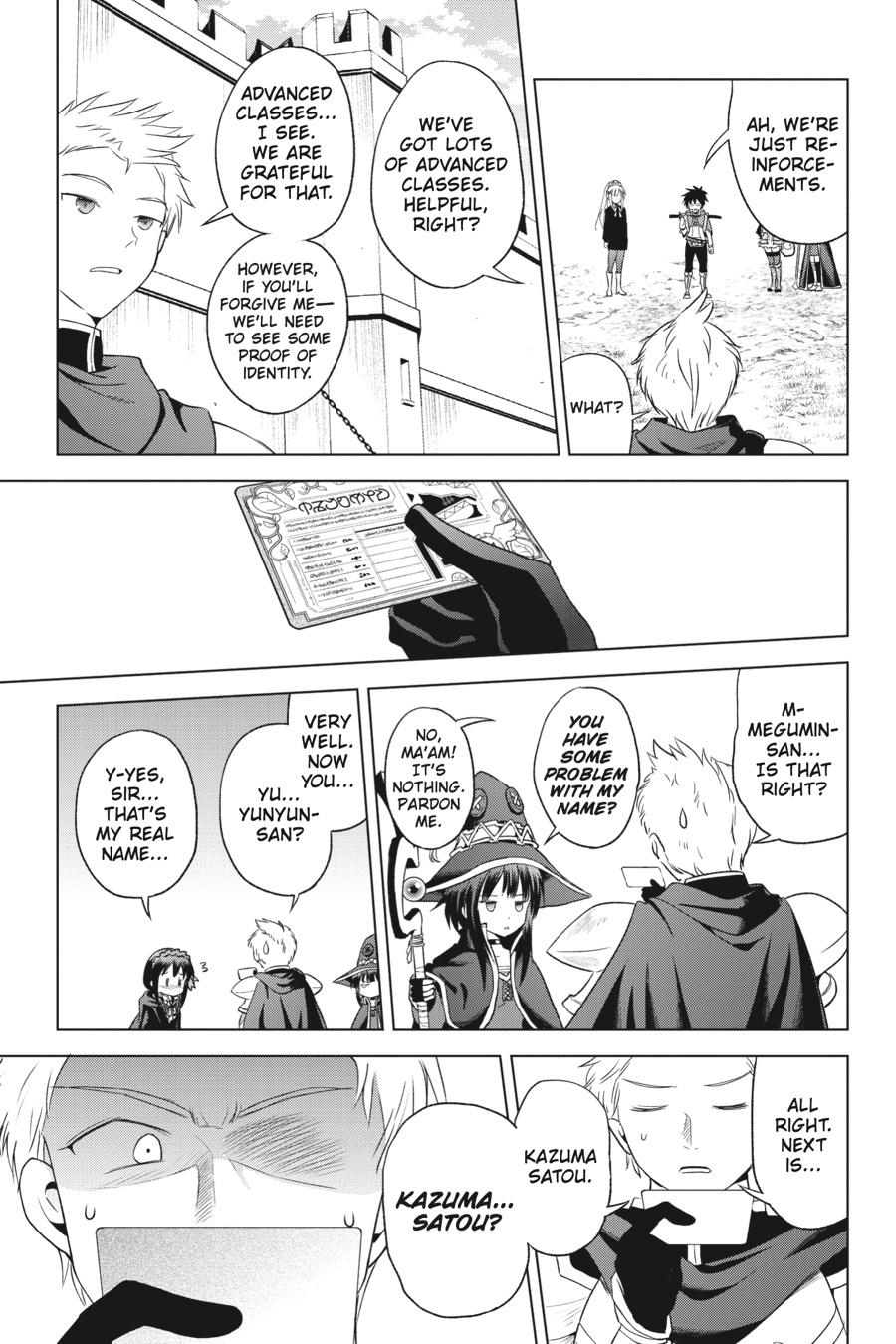 Kono Subarashii Sekai ni Shukufuku o! Chap 96 - Next Chap 97