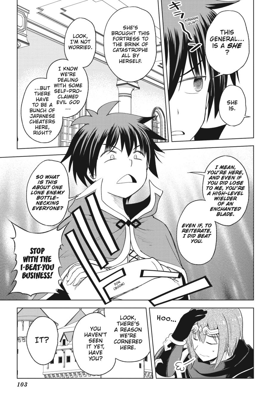 Kono Subarashii Sekai ni Shukufuku o! Chap 96 - Next Chap 97