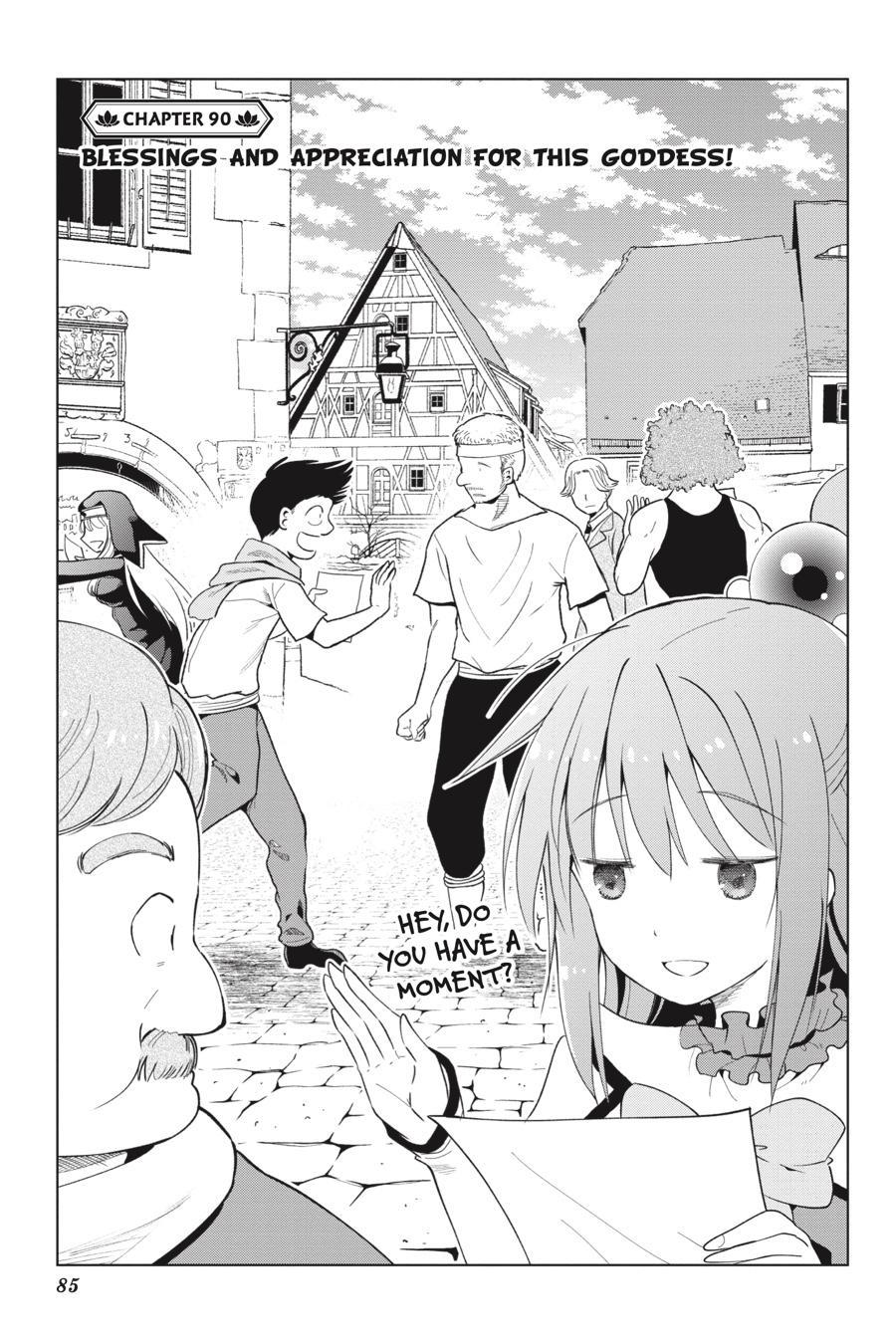 Kono Subarashii Sekai ni Shukufuku o! Chap 90 - Next Chap 91
