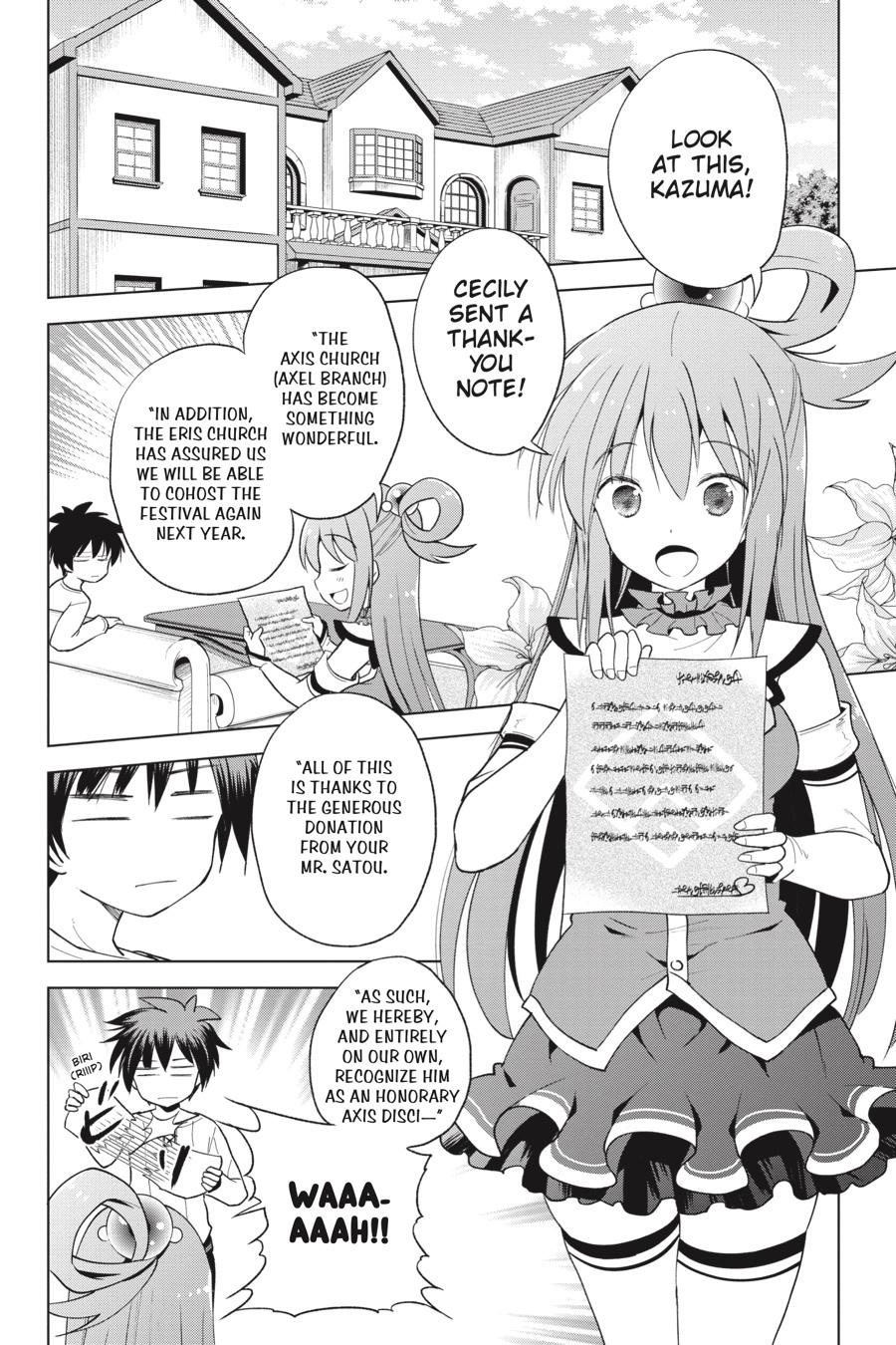 Kono Subarashii Sekai ni Shukufuku o! Chap 91 - Next Chap 92