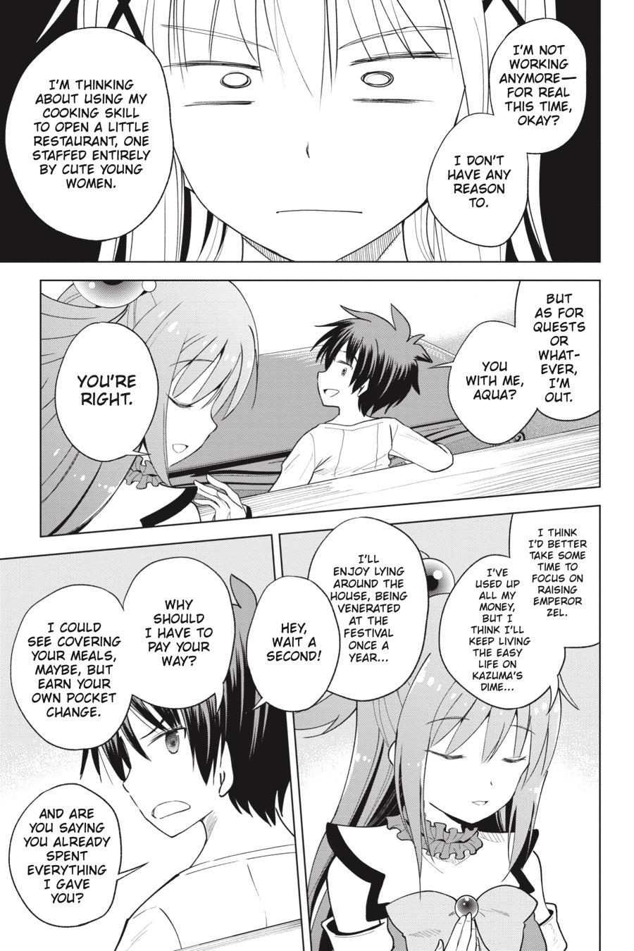 Kono Subarashii Sekai ni Shukufuku o! Chap 91 - Next Chap 92