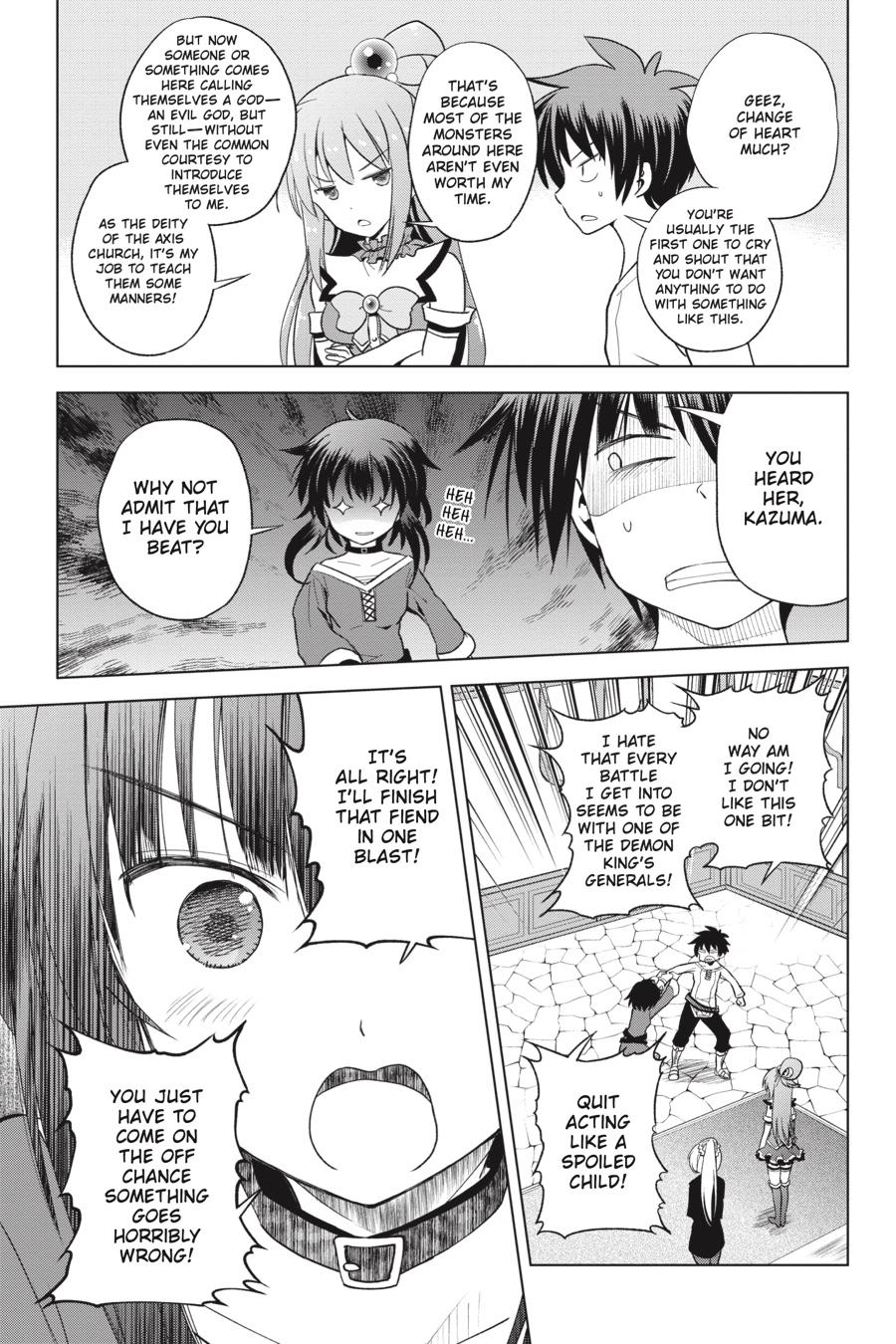 Kono Subarashii Sekai ni Shukufuku o! Chap 92 - Next Chap 93