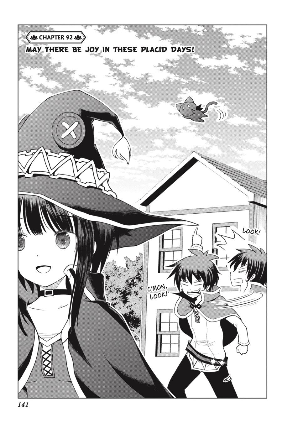 Kono Subarashii Sekai ni Shukufuku o! Chap 92 - Next Chap 93