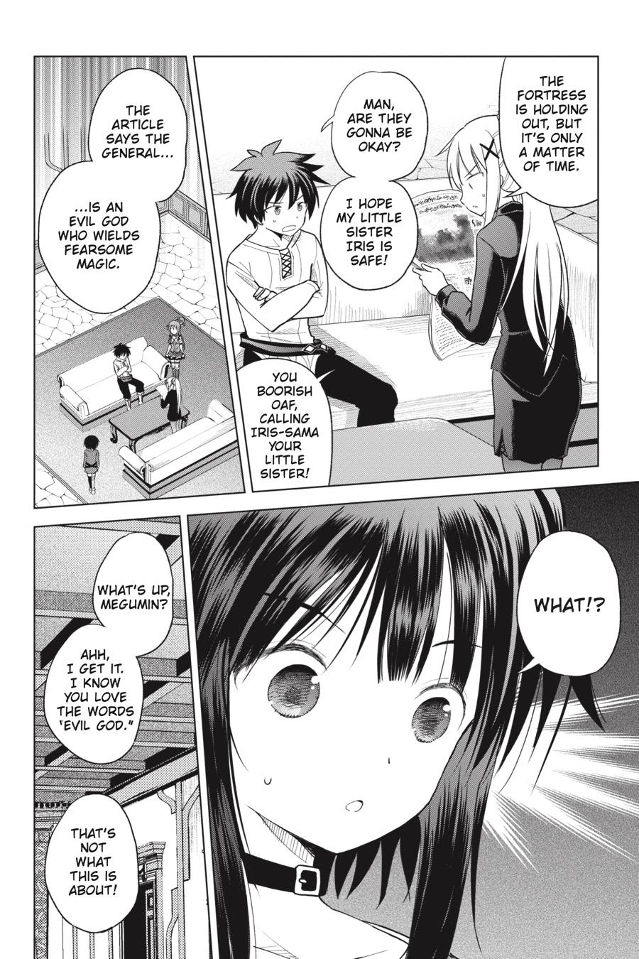 Kono Subarashii Sekai ni Shukufuku o! Chap 92 - Next Chap 93