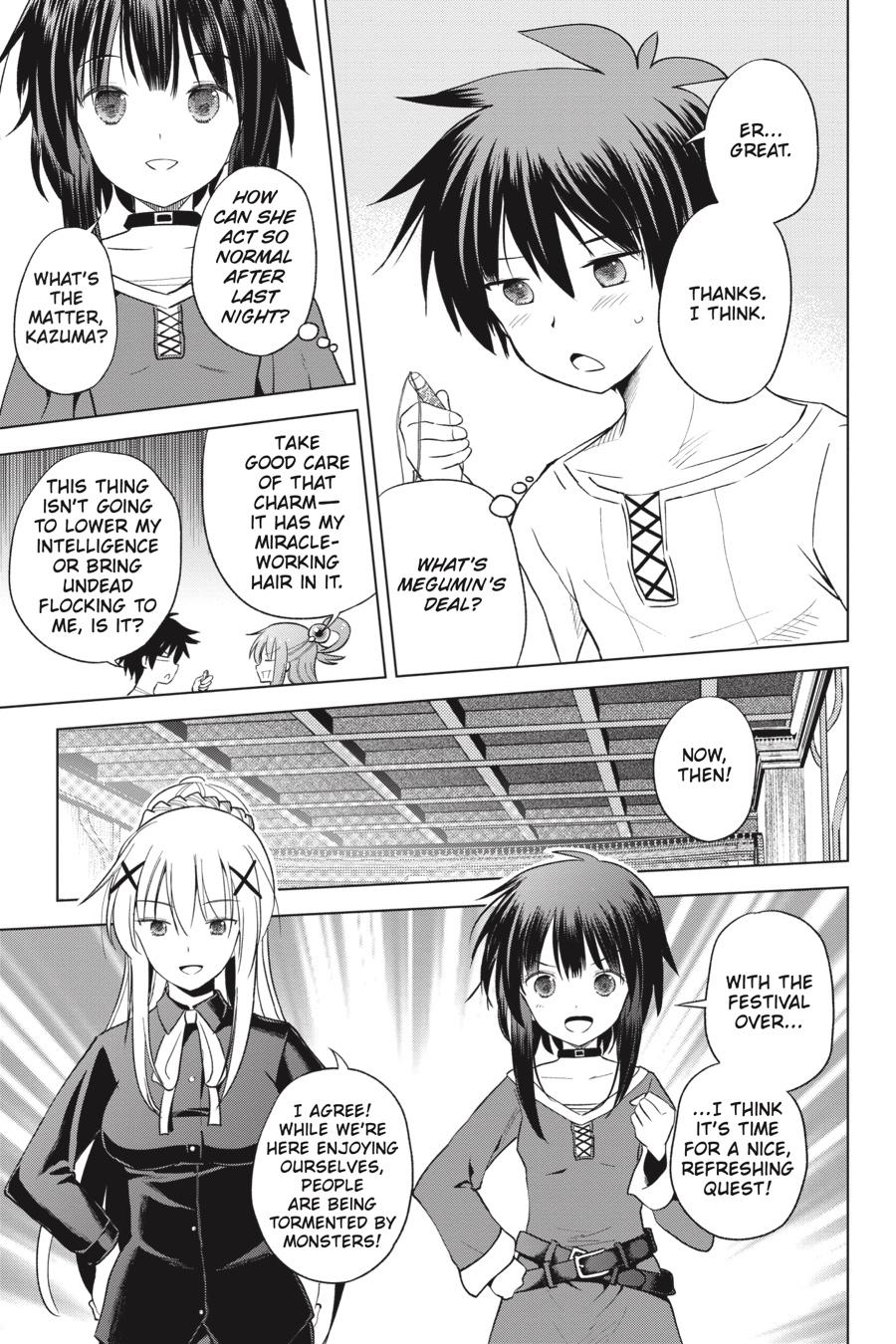 Kono Subarashii Sekai ni Shukufuku o! Chap 92 - Next Chap 93