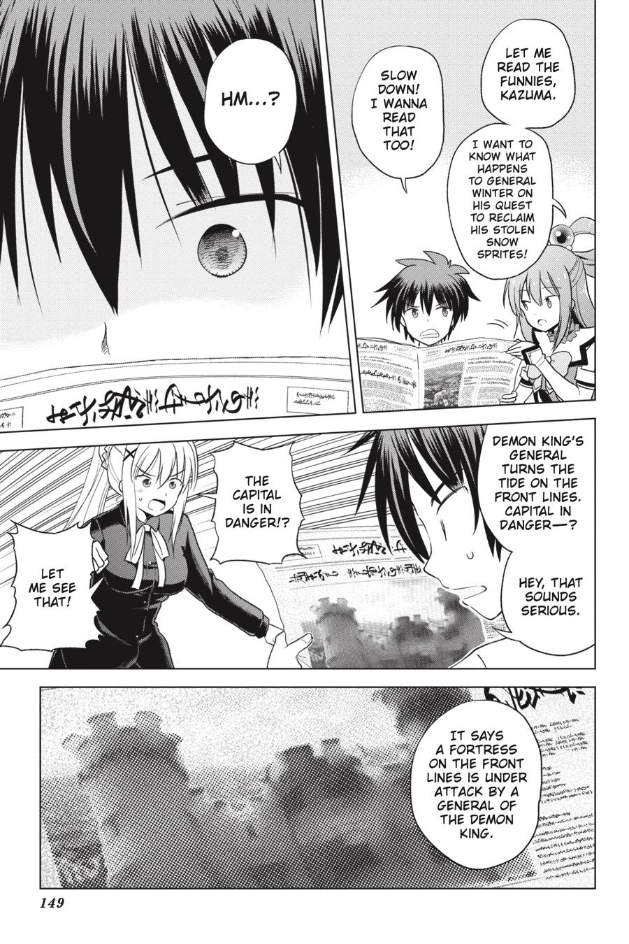 Kono Subarashii Sekai ni Shukufuku o! Chap 92 - Next Chap 93
