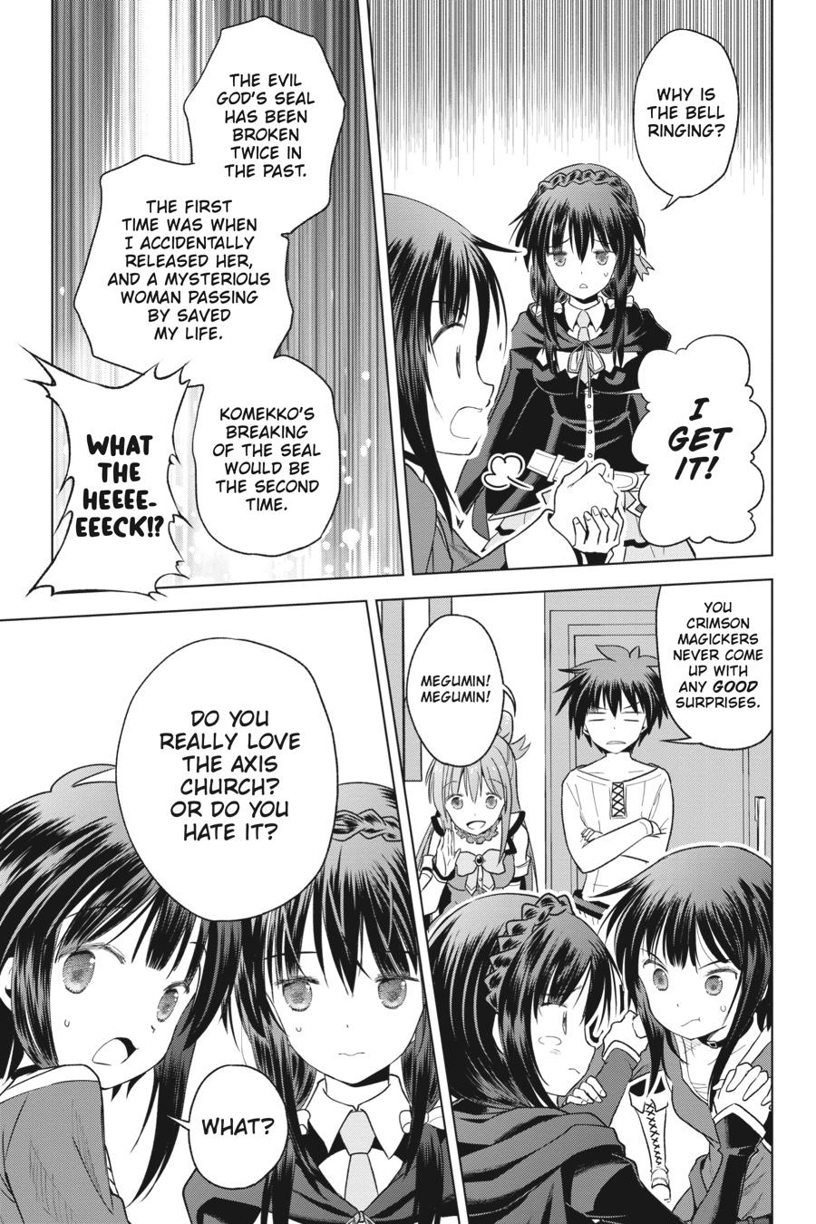 Kono Subarashii Sekai ni Shukufuku o! Chap 93 - Next Chap 94