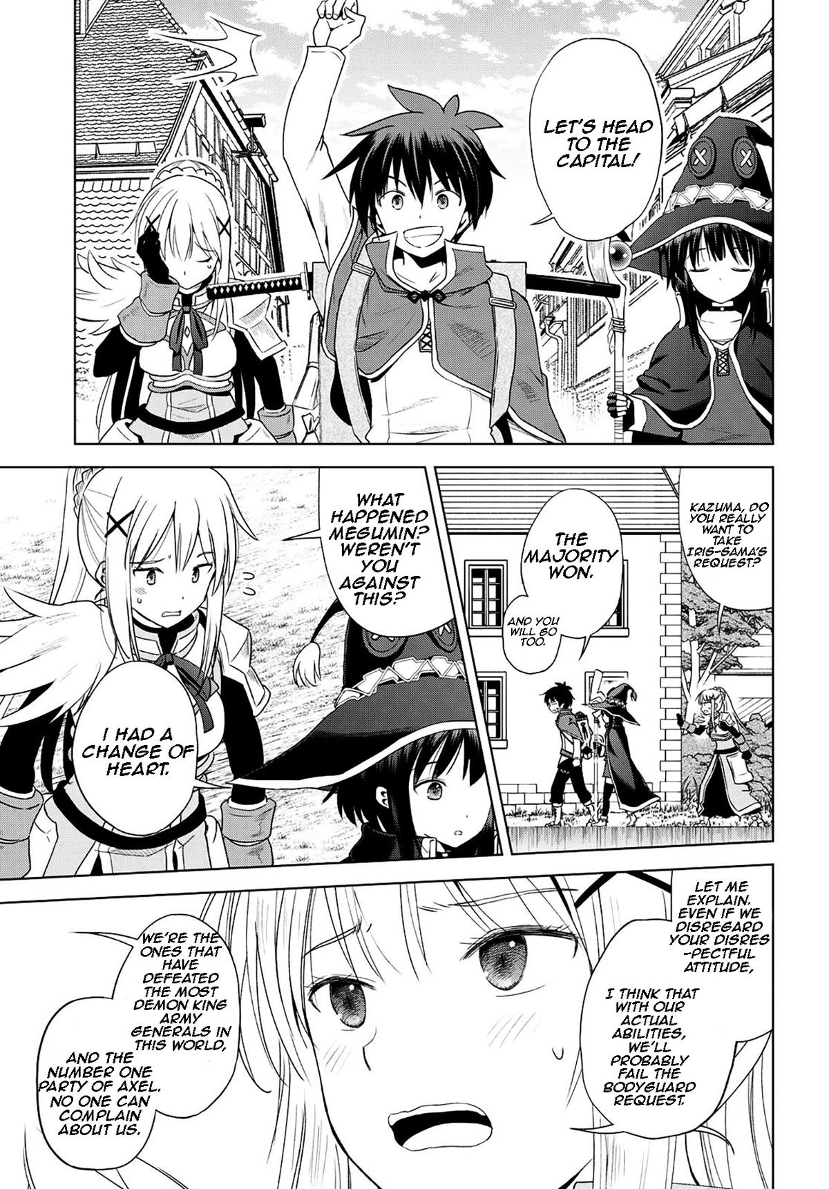 Kono Subarashii Sekai ni Shukufuku o! Chap 104 - Next Chap 105