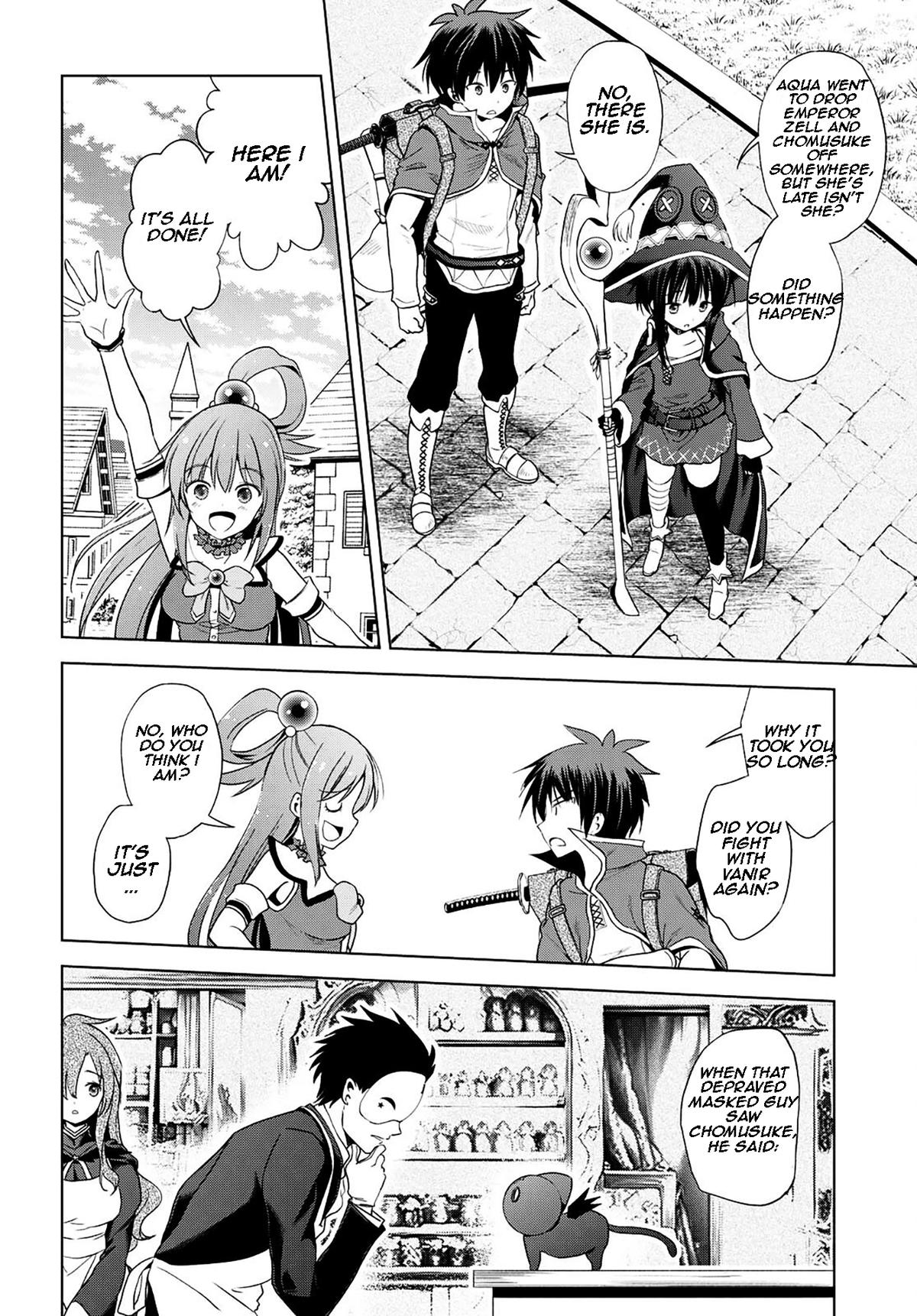 Kono Subarashii Sekai ni Shukufuku o! Chap 104 - Next Chap 105