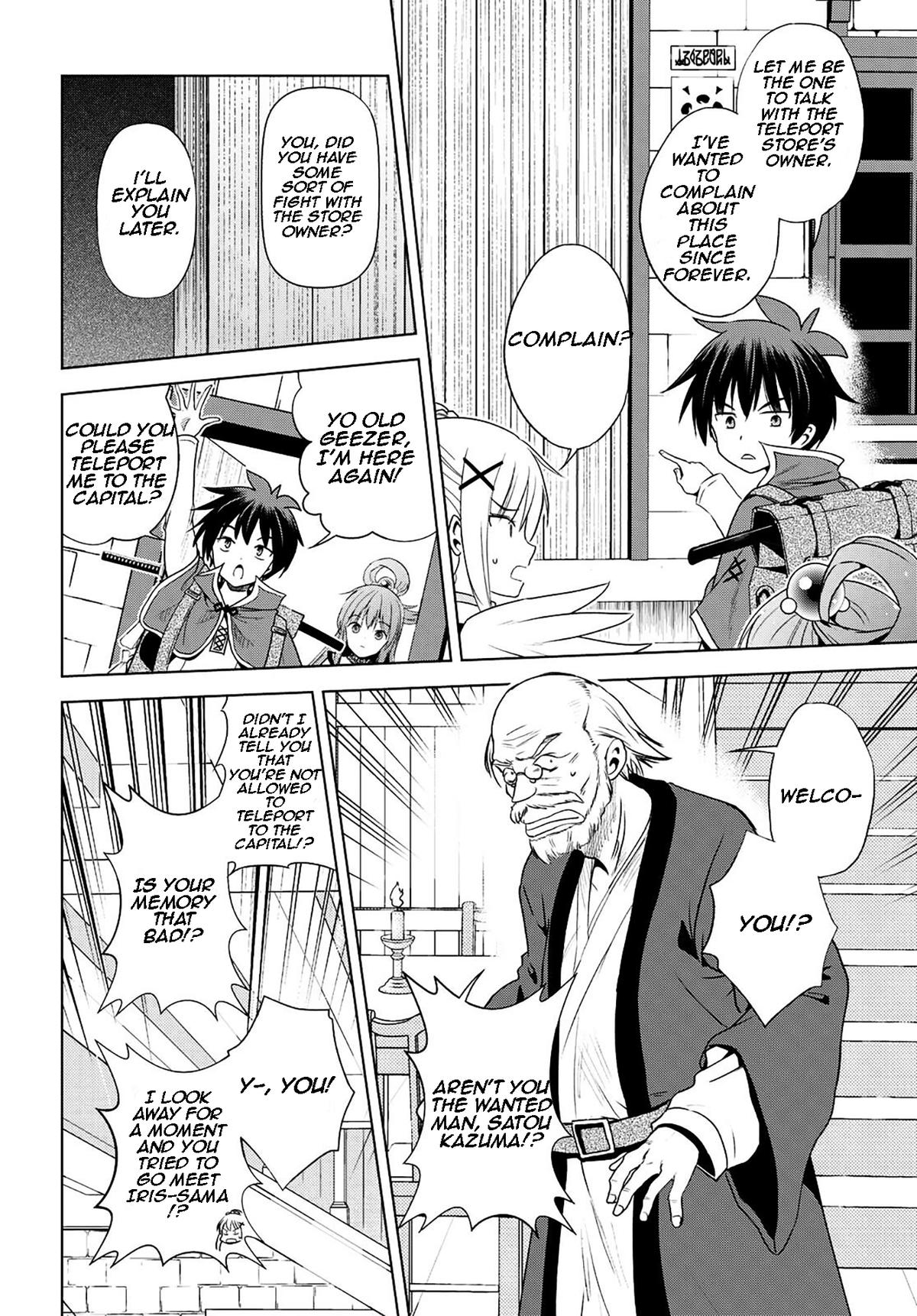 Kono Subarashii Sekai ni Shukufuku o! Chap 104 - Next Chap 105
