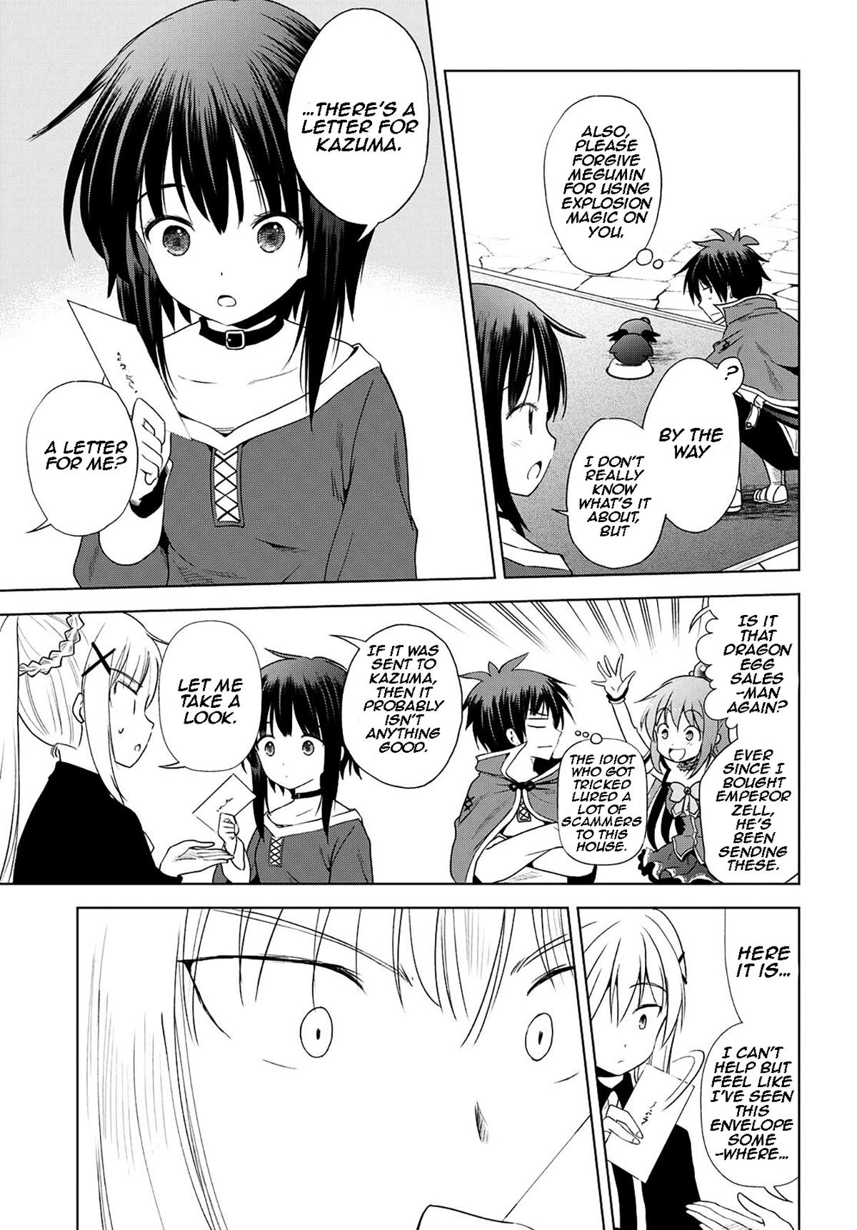 Kono Subarashii Sekai ni Shukufuku o! Chap 104 - Next Chap 105