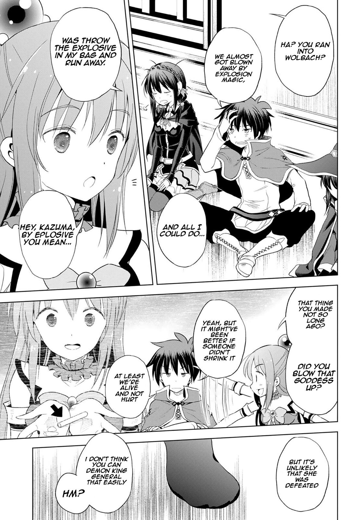 Kono Subarashii Sekai ni Shukufuku o! Chap 101 - Next Chap 102