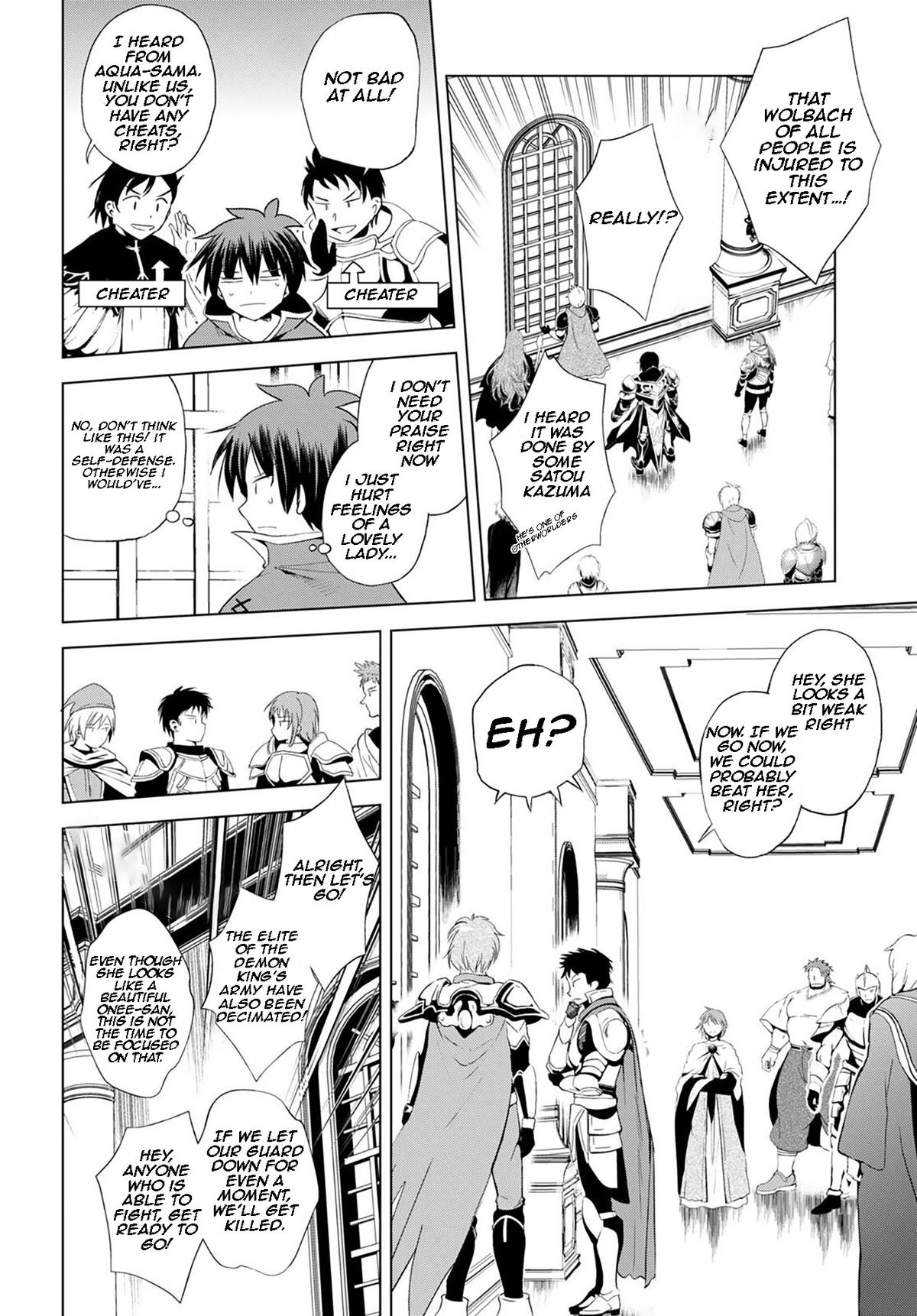 Kono Subarashii Sekai ni Shukufuku o! Chap 101 - Next Chap 102